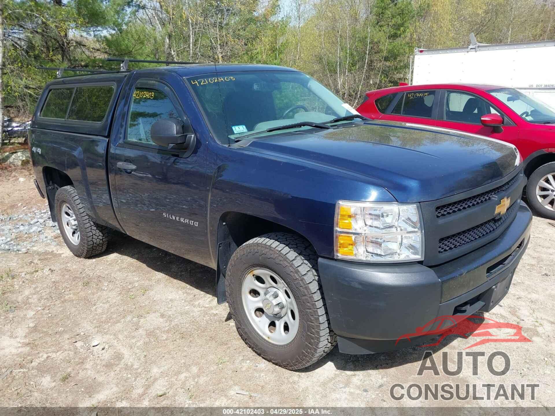 CHEVROLET SILVERADO 1500 2012 - 1GCNKPEA1CZ192586