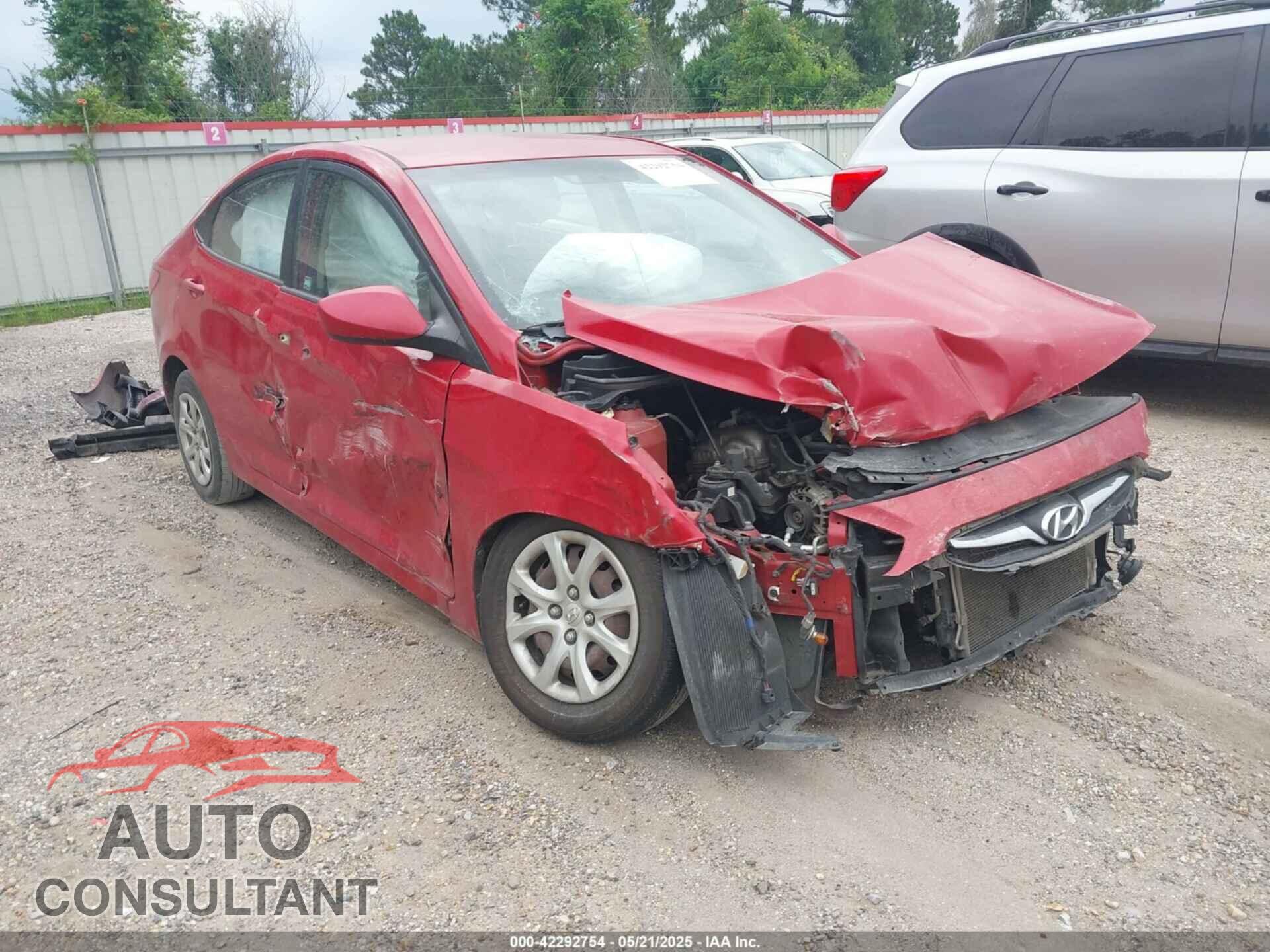 HYUNDAI ACCENT 2013 - KMHCT4AE2DU445484