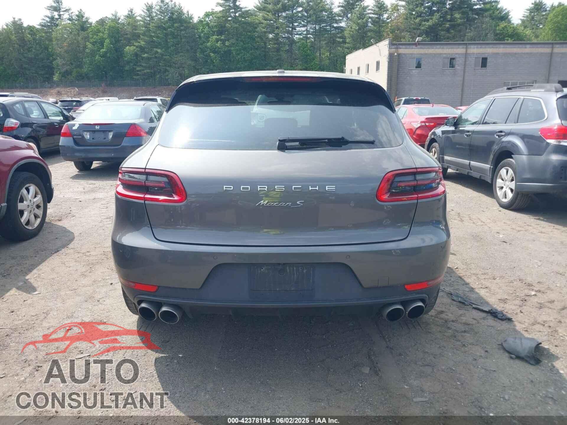 PORSCHE MACAN 2015 - WP1AB2A52FLB41503