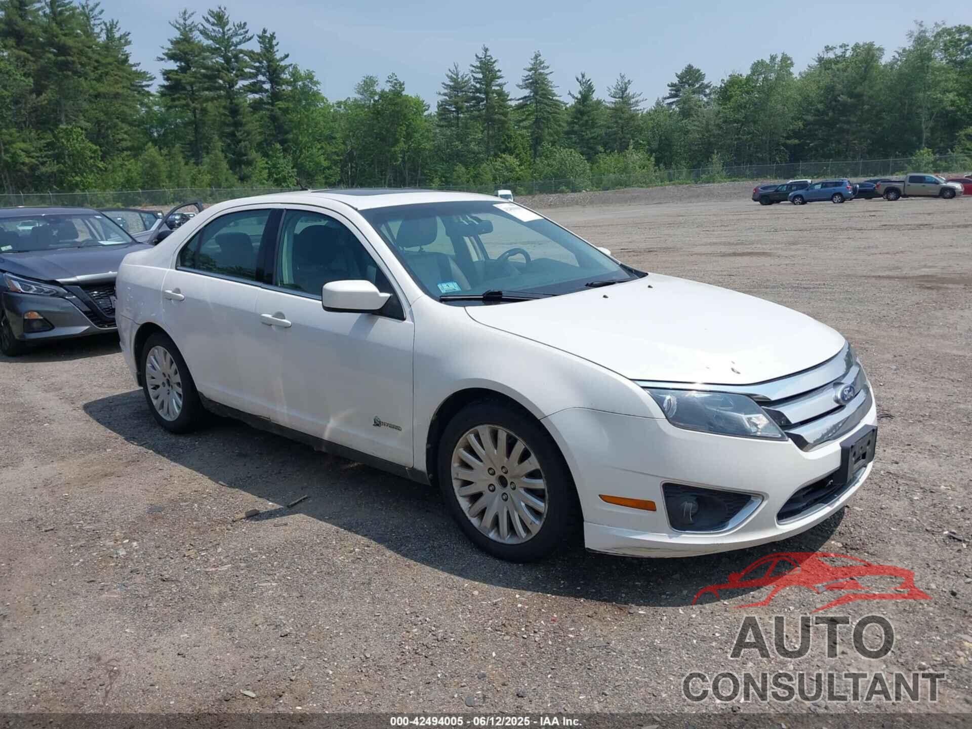 FORD FUSION HYBRID 2010 - 3FADP0L37AR283930