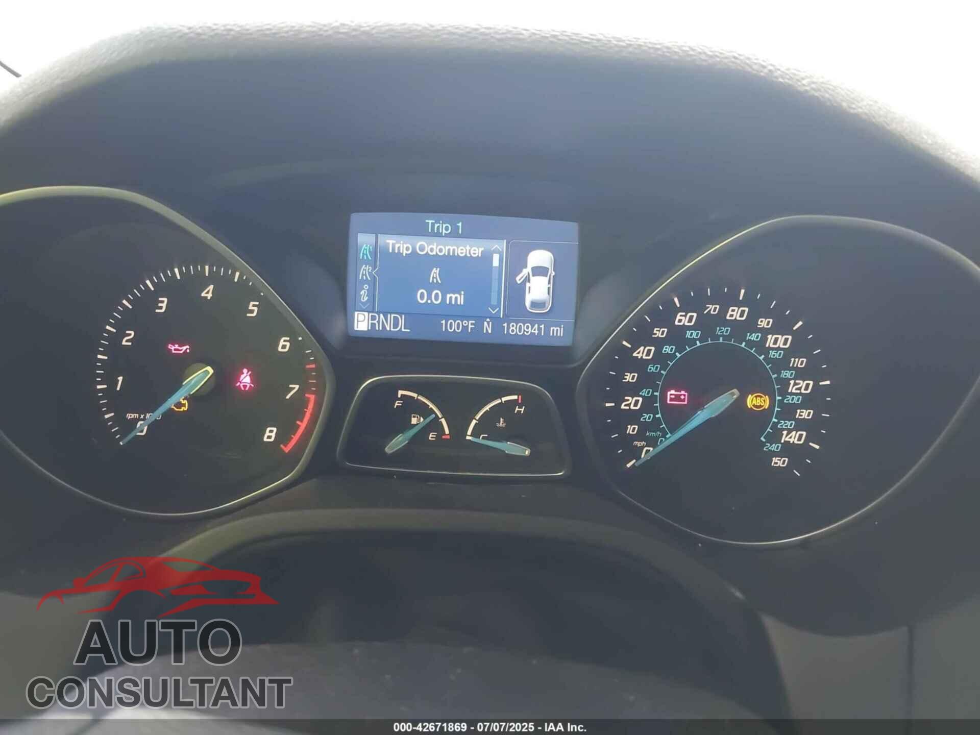 FORD FOCUS 2012 - 1FAHP3F23CL404590