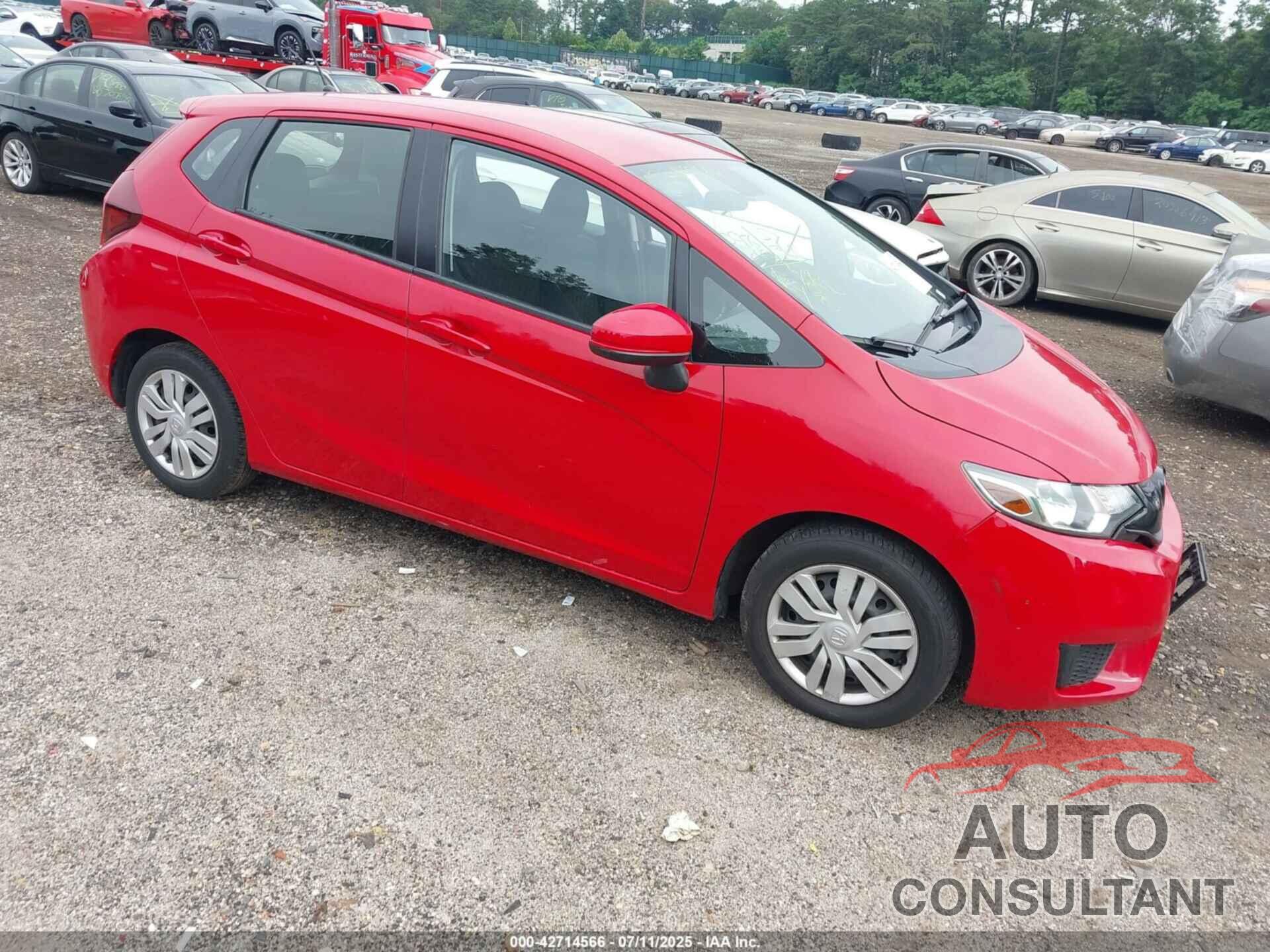HONDA FIT 2017 - JHMGK5H52HS012932