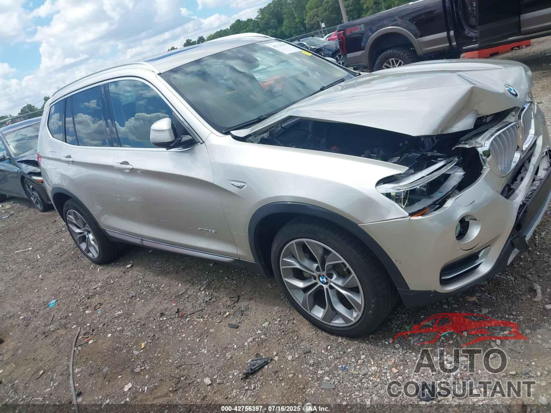 BMW X3 2016 - 5UXWX7C55G0R17031