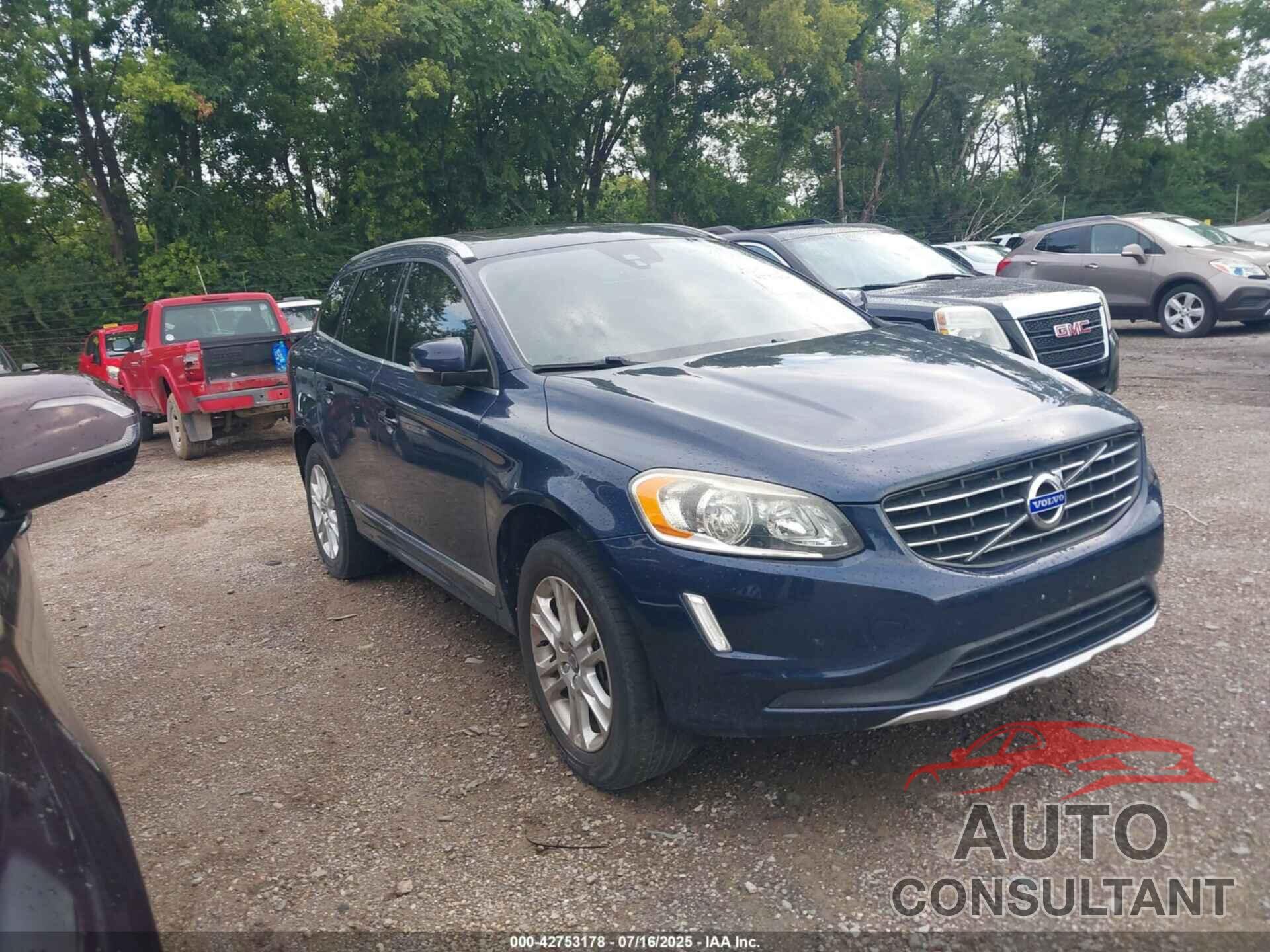 VOLVO XC60 2015 - YV4612RK1F2704872