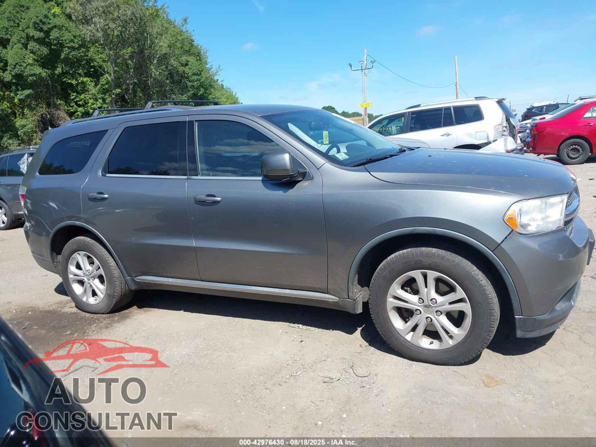 DODGE DURANGO 2012 - 1C4RDJAG0CC112734