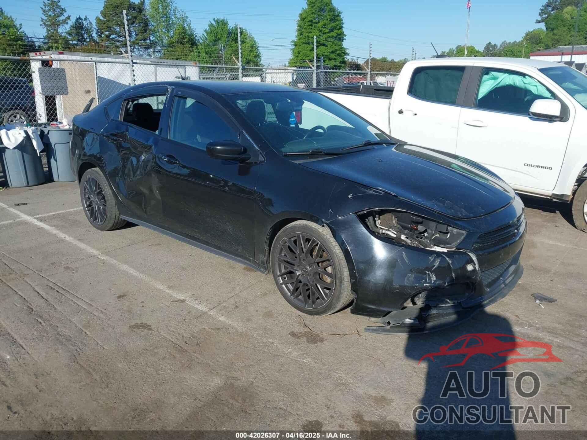 DODGE DART 2015 - 1C3CDFBB7FD320604