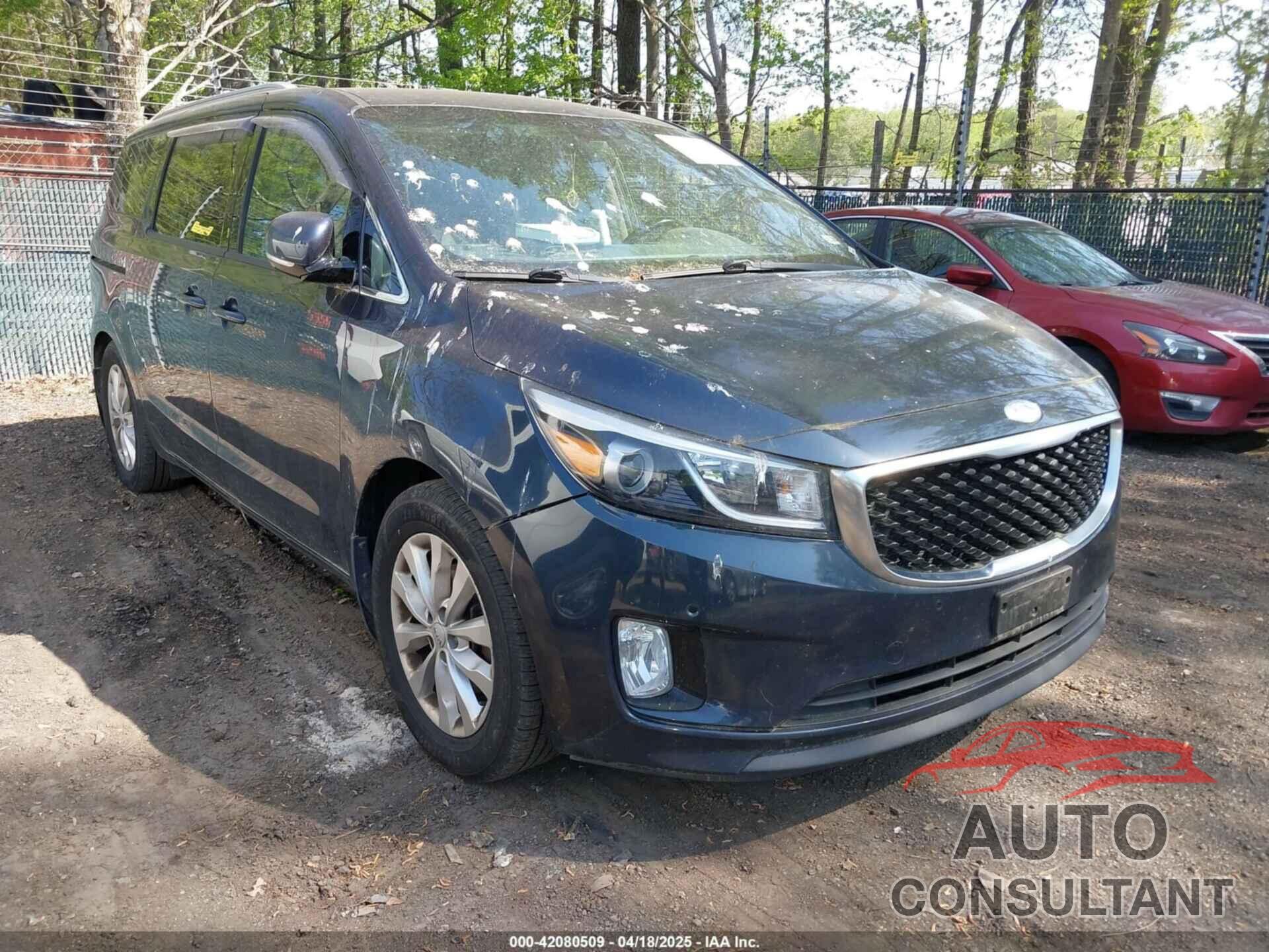 KIA SEDONA 2017 - KNDMC5C11H6265352