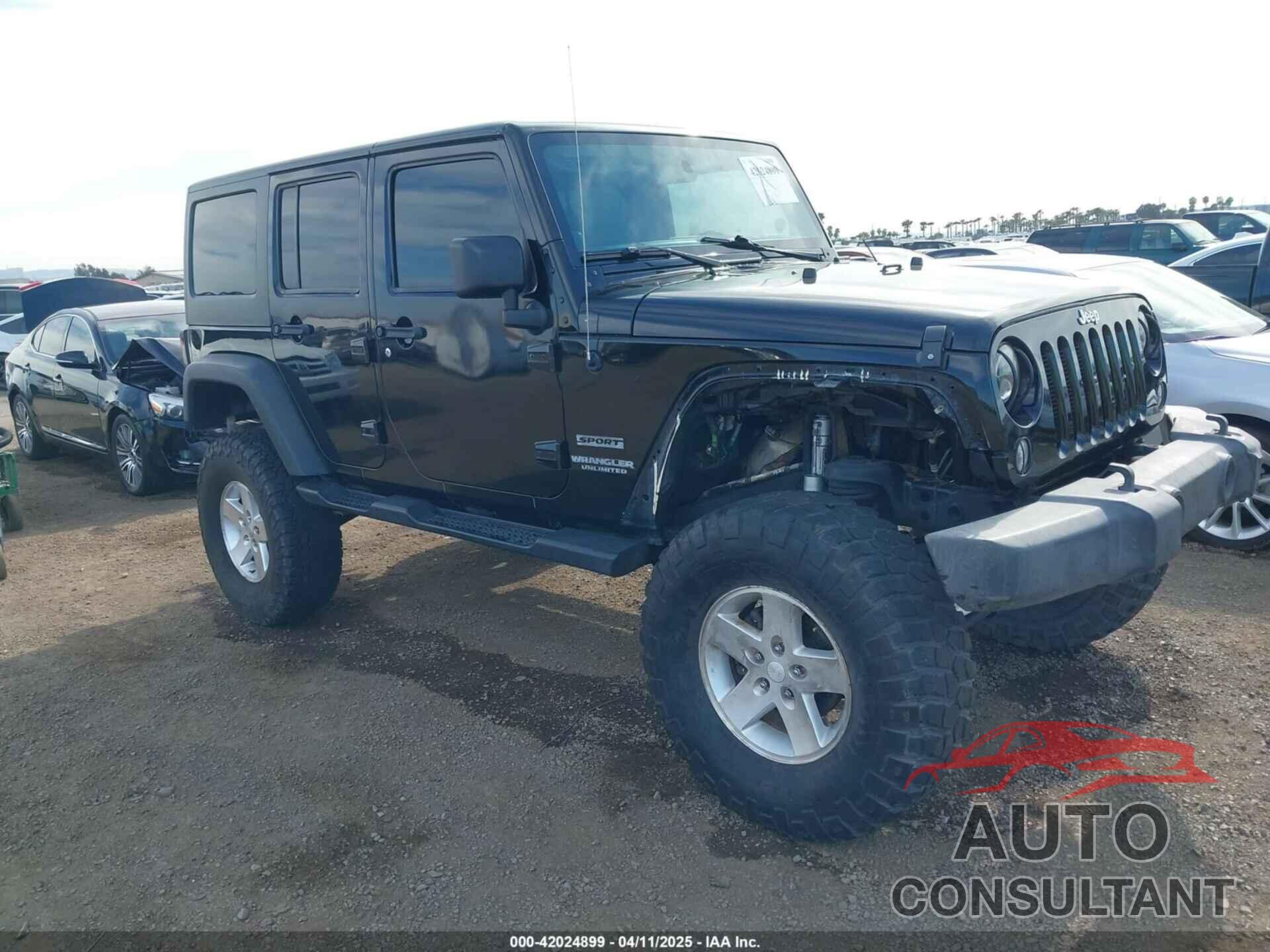 JEEP WRANGLER UNLIMITED 2014 - 1C4BJWDG1EL264236