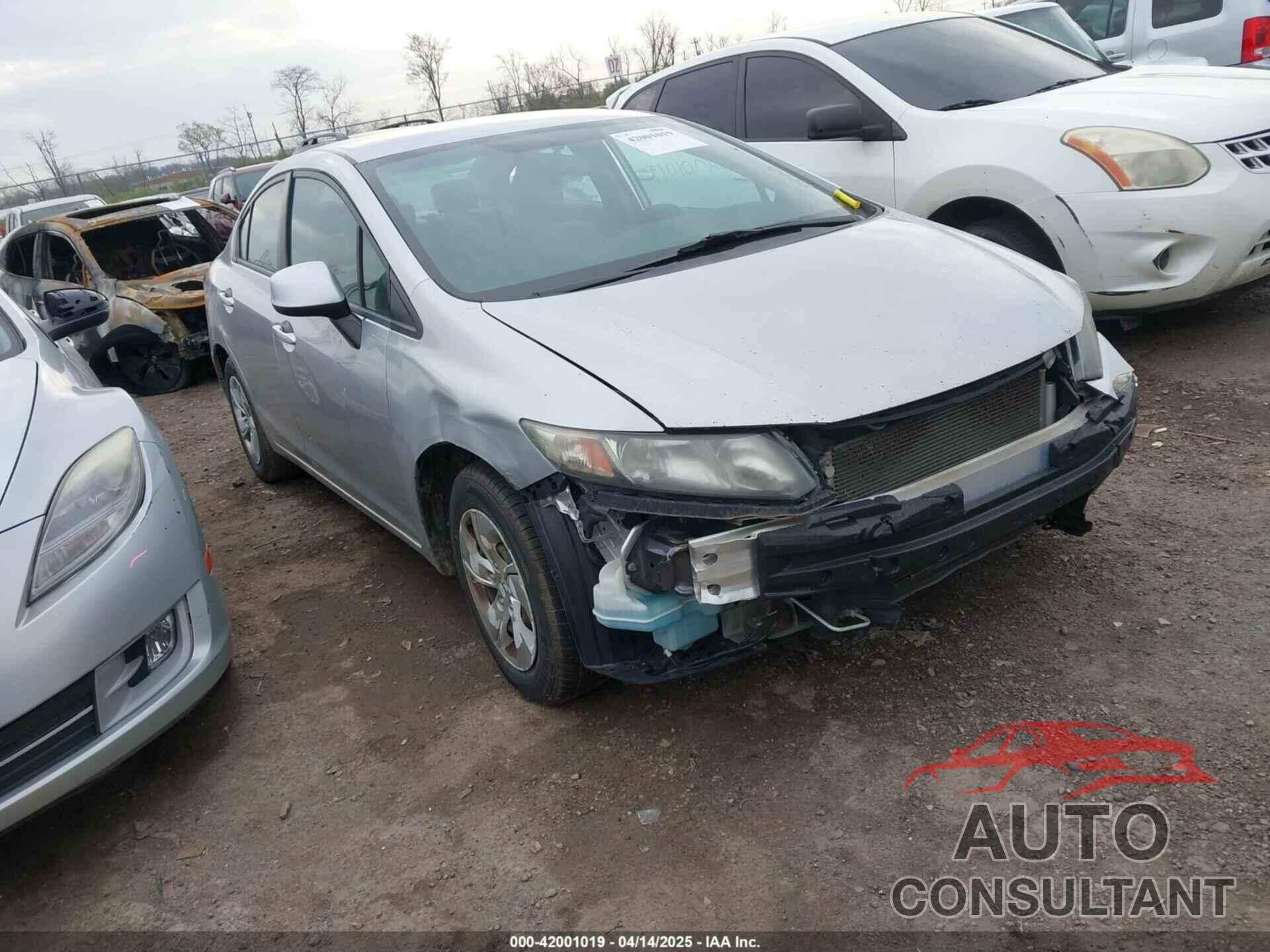 HONDA CIVIC 2013 - 19XFB2F52DE034859