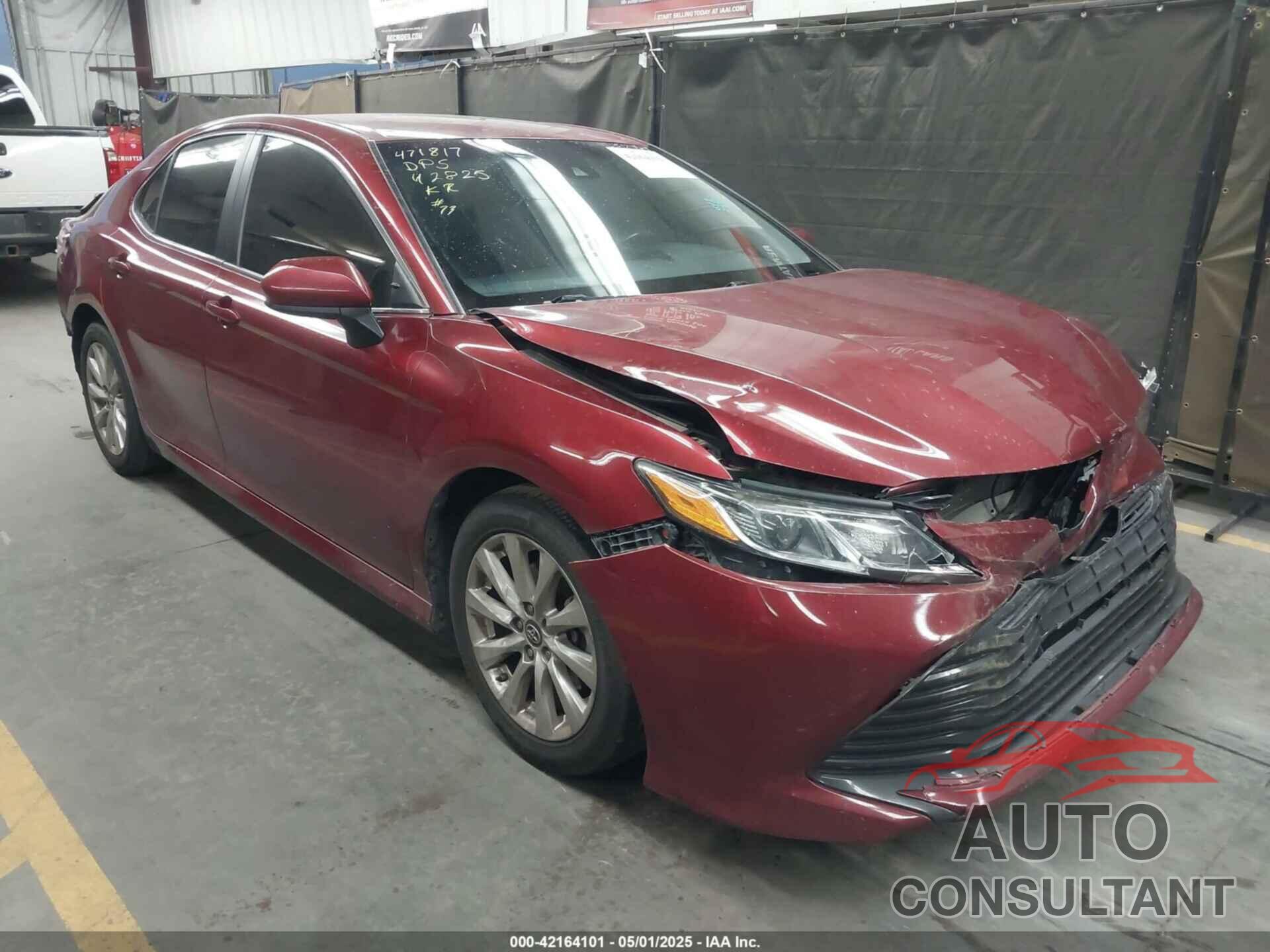 TOYOTA CAMRY 2018 - 4T1B11HKXJU505566