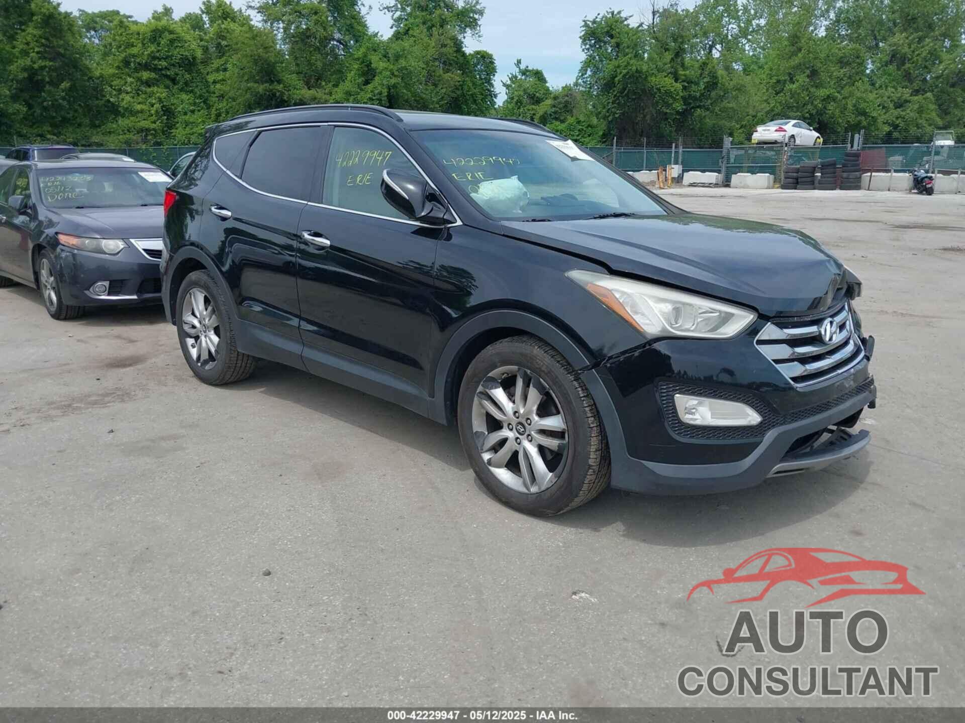 HYUNDAI SANTA FE 2013 - 5XYZU3LA6DG050192
