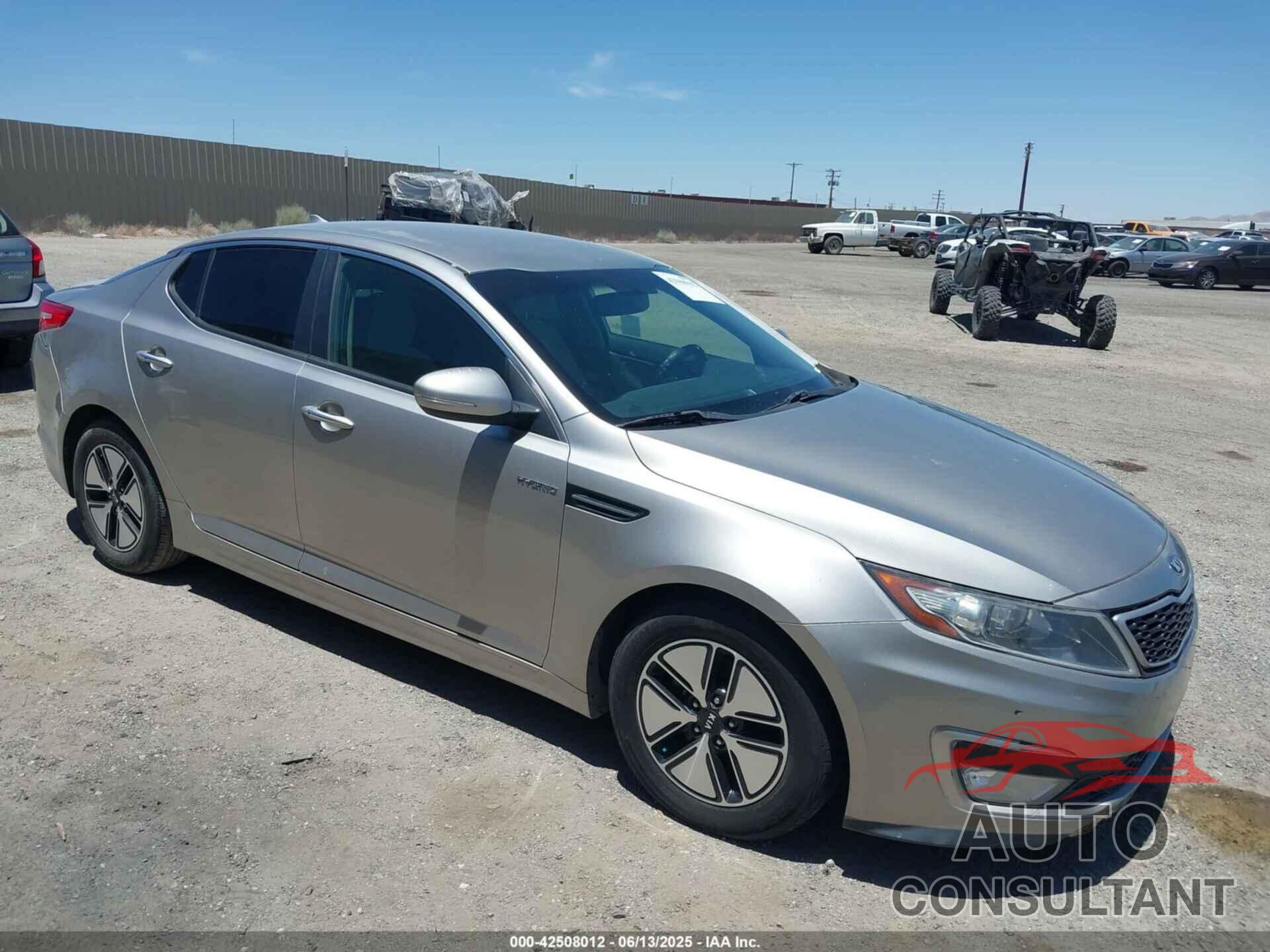 KIA OPTIMA HYBRID 2013 - KNAGM4AD2D5058676