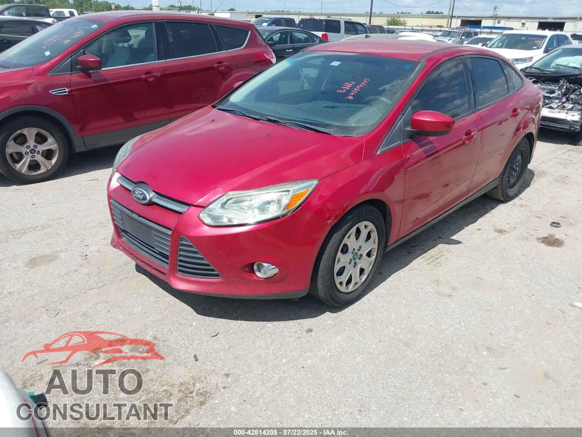FORD FOCUS 2012 - 1FAHP3F29CL428814
