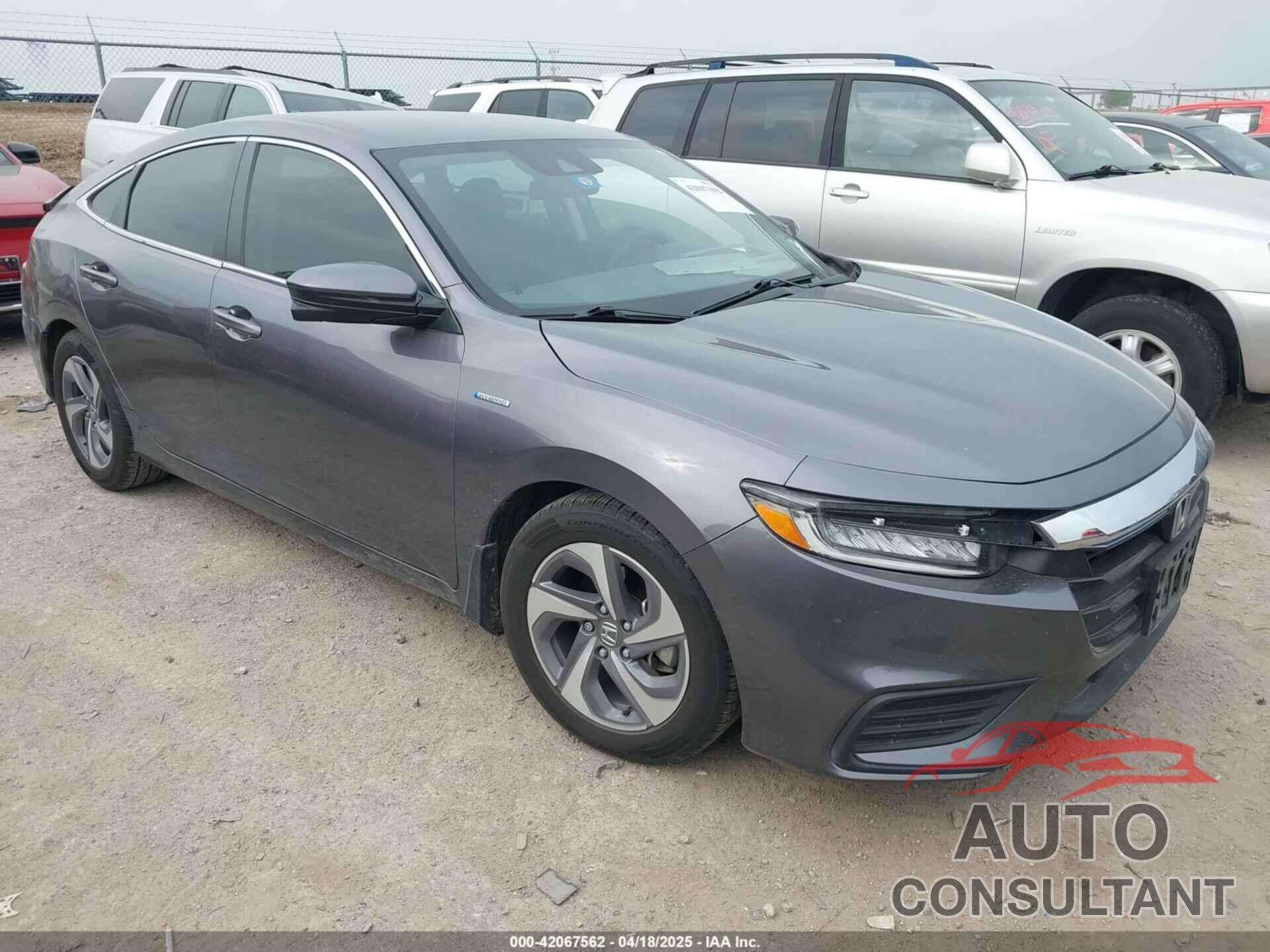 HONDA INSIGHT 2020 - 19XZE4F5XLE014194