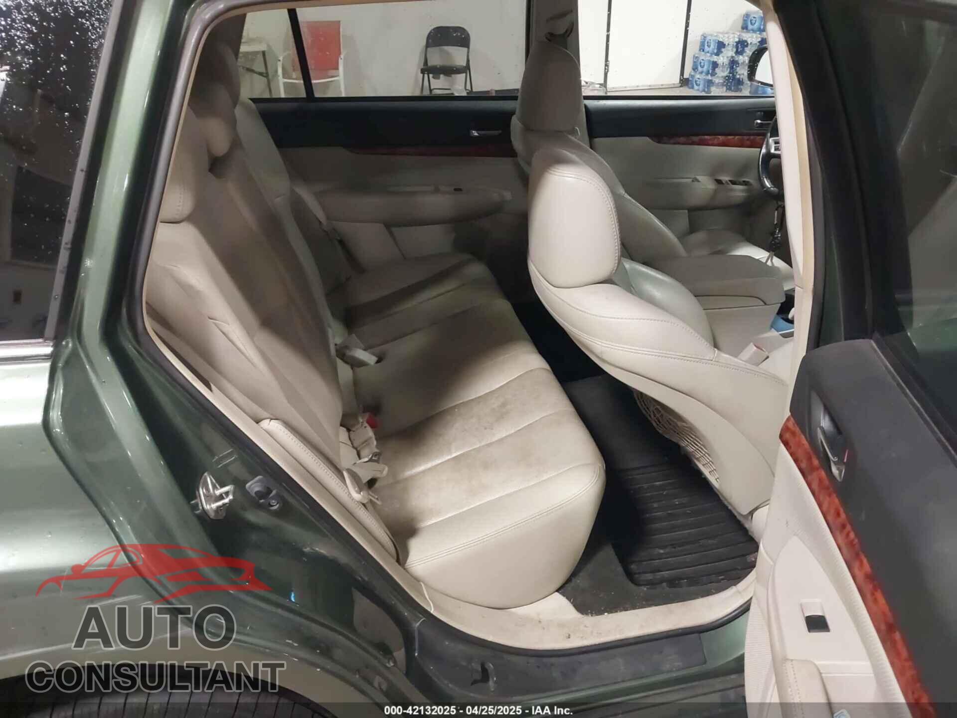 SUBARU OUTBACK 2012 - 4S4BRDKC0C2221163