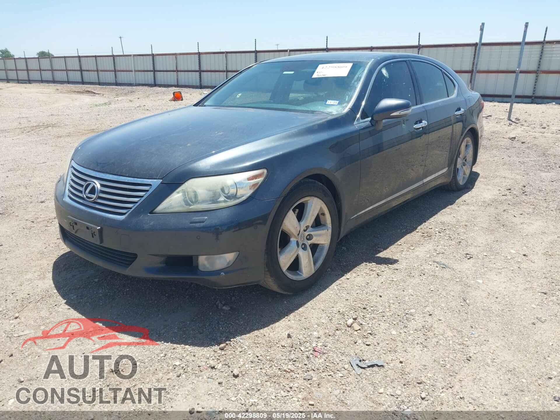 LEXUS LS 460 2010 - JTHBL5EF5A5101080