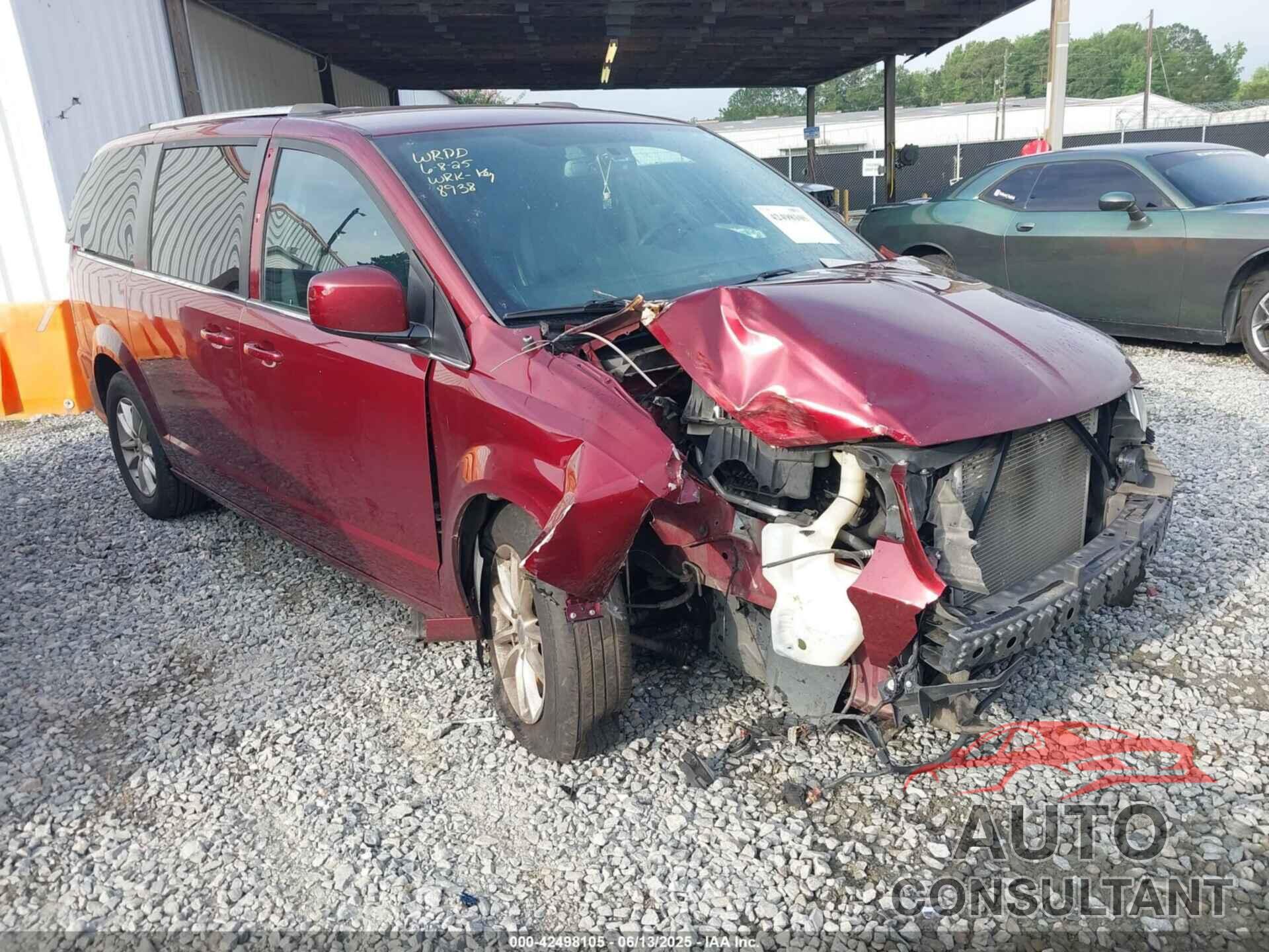 DODGE GRAND CARAVAN 2018 - 2C4RDGCGXJR178938