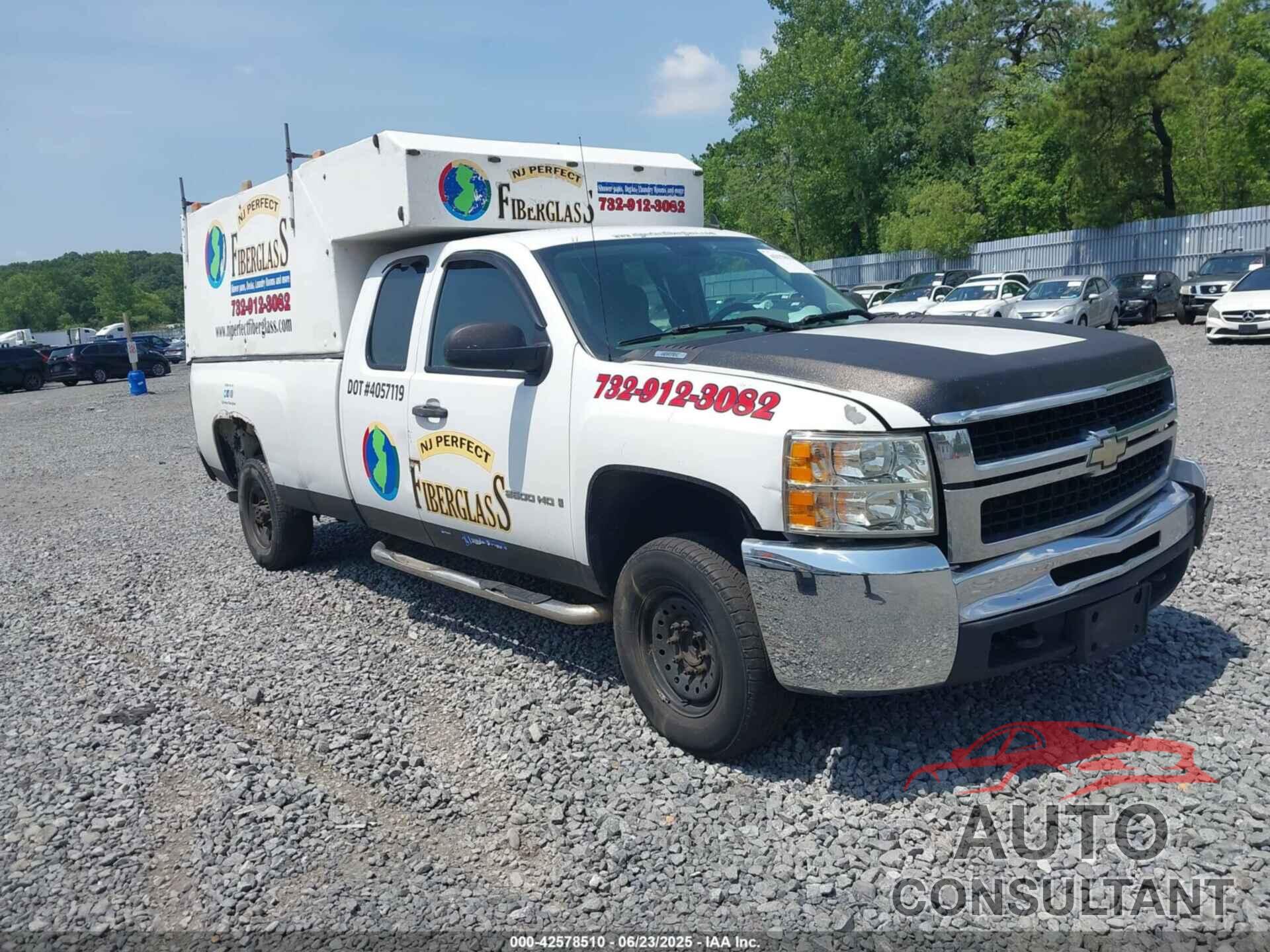 CHEVROLET SILVERADO 2500HD 2009 - 1GCHC49K59E135299