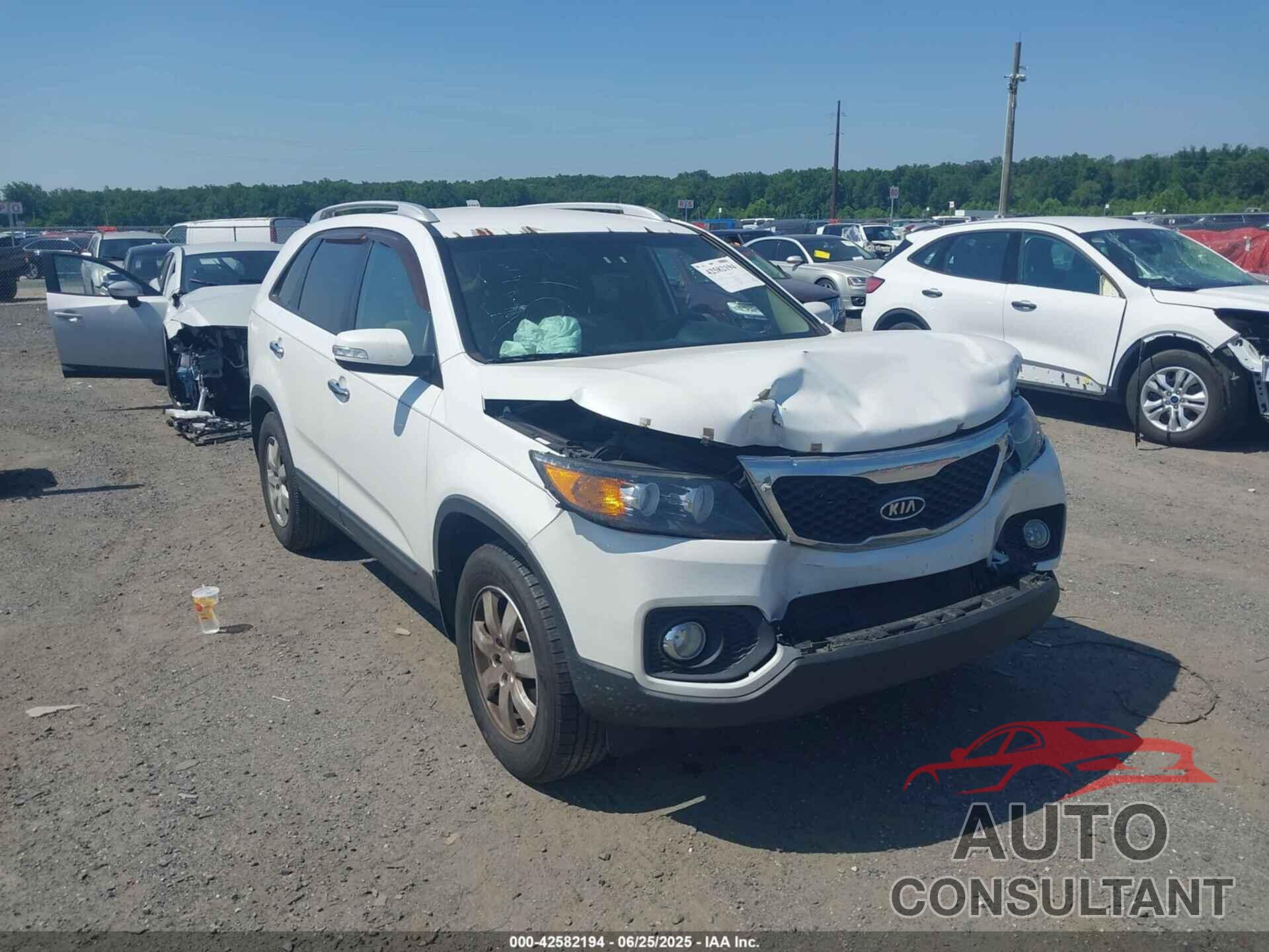 KIA SORENTO 2012 - 5XYKT3A66CG294863