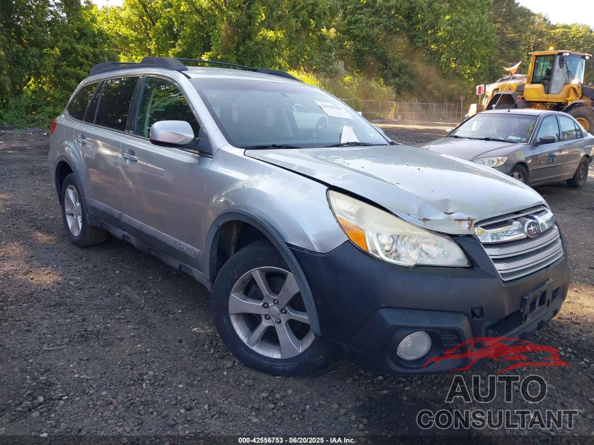 SUBARU OUTBACK 2013 - 4S4BRBCCXD3222299