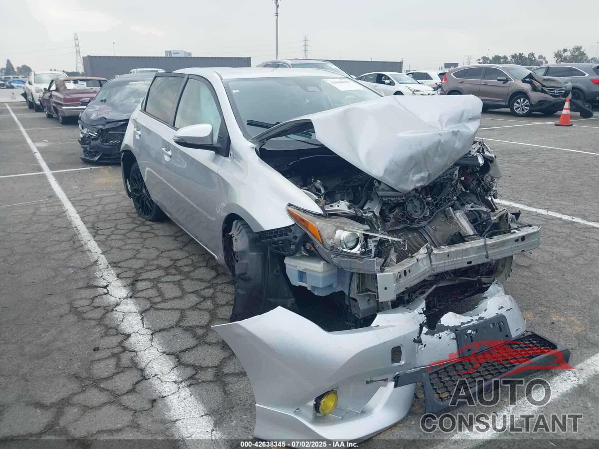TOYOTA COROLLA IM 2017 - JTNKARJE0HJ540602