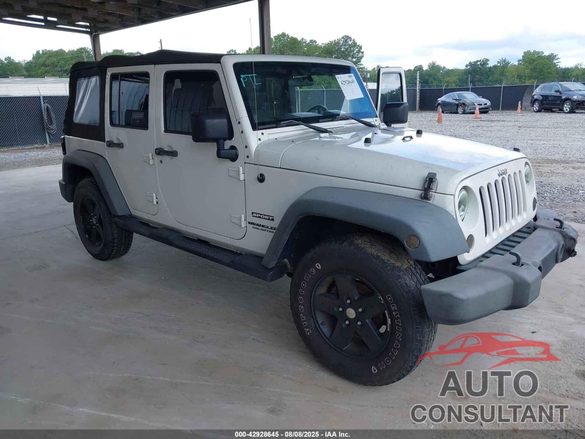 JEEP WRANGLER UNLIMITED 2010 - 1J4BA3H16AL134249