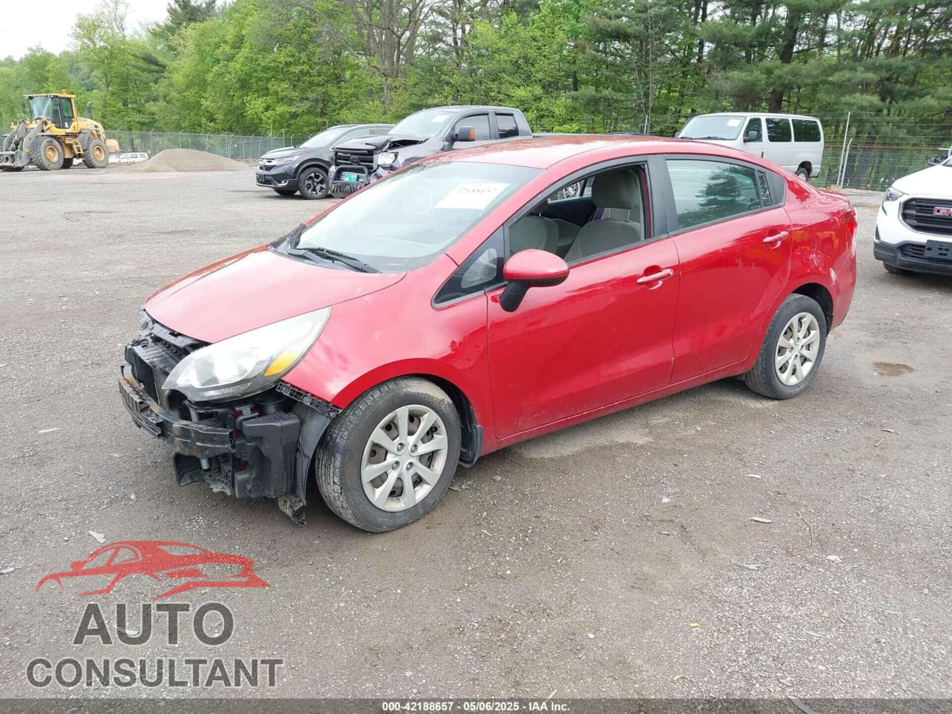 KIA RIO 2014 - KNADM4A3XE6419612