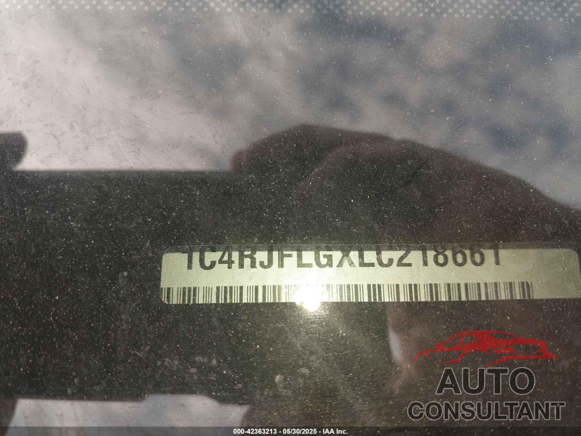 JEEP GRAND CHEROKEE 2020 - 1C4RJFLGXLC218661