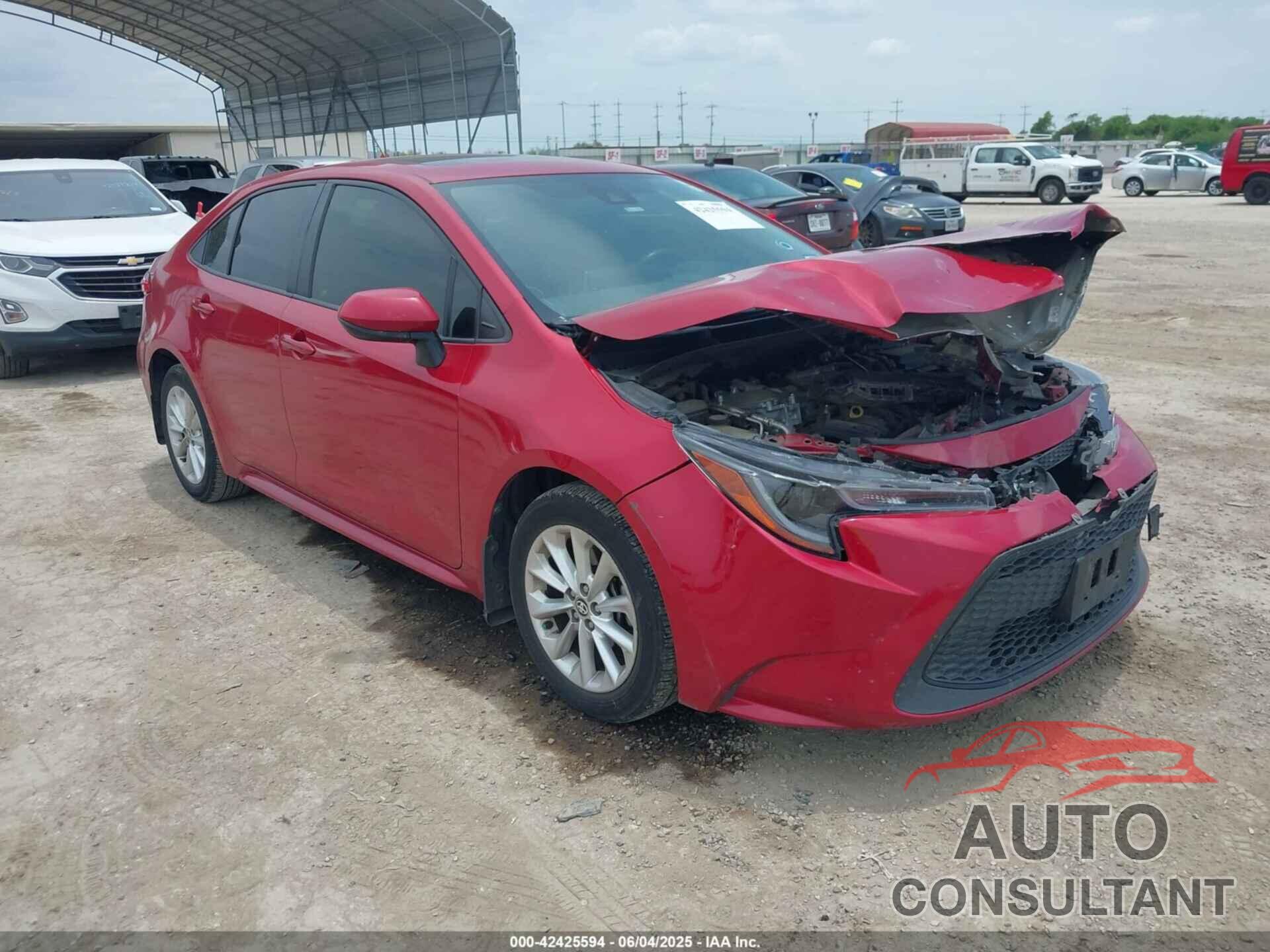 TOYOTA COROLLA 2020 - JTDHPRAE1LJ003842