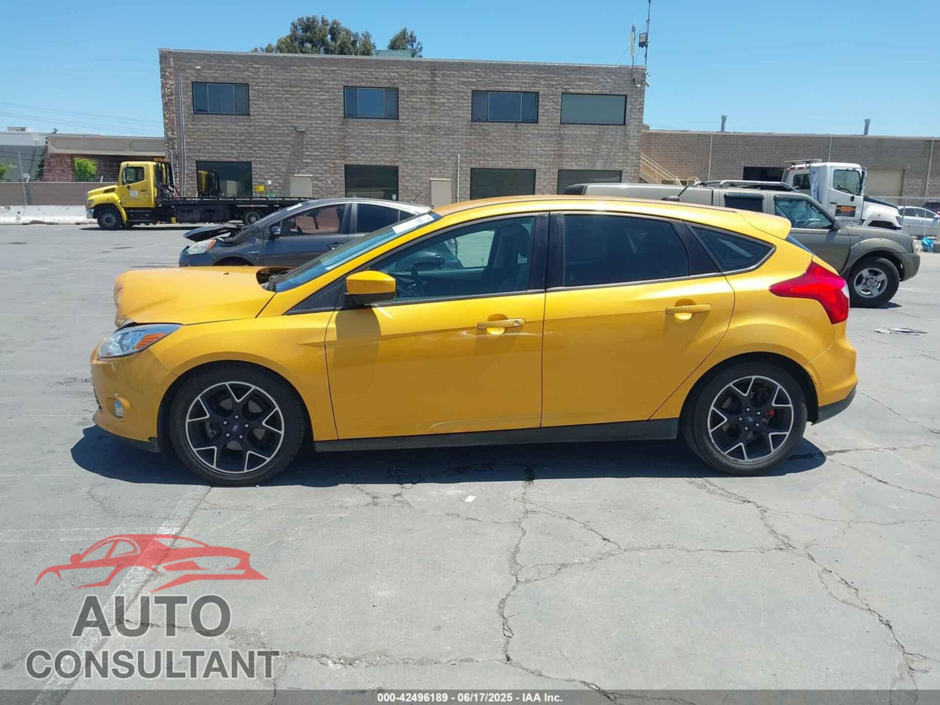 FORD FOCUS 2012 - 1FAHP3K20CL366757