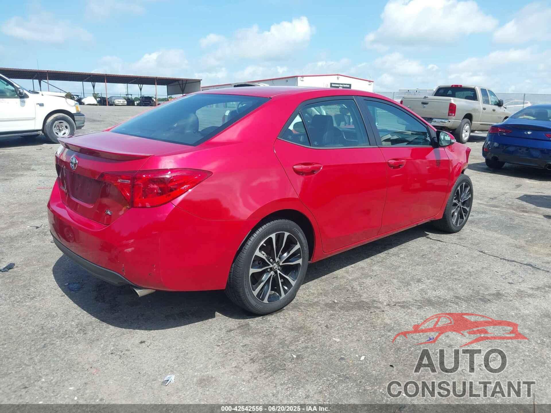 TOYOTA COROLLA 2019 - 5YFBURHE2KP893301