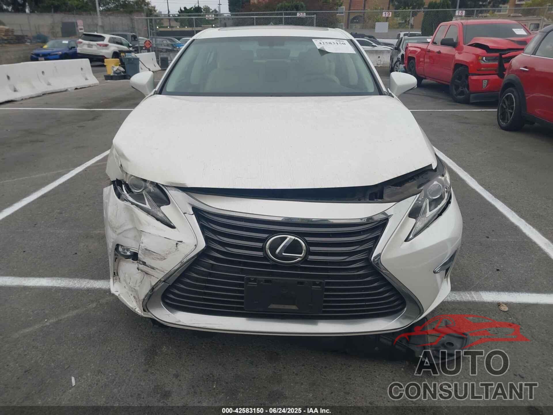 LEXUS ES 350 2016 - 58ABK1GG3GU028183