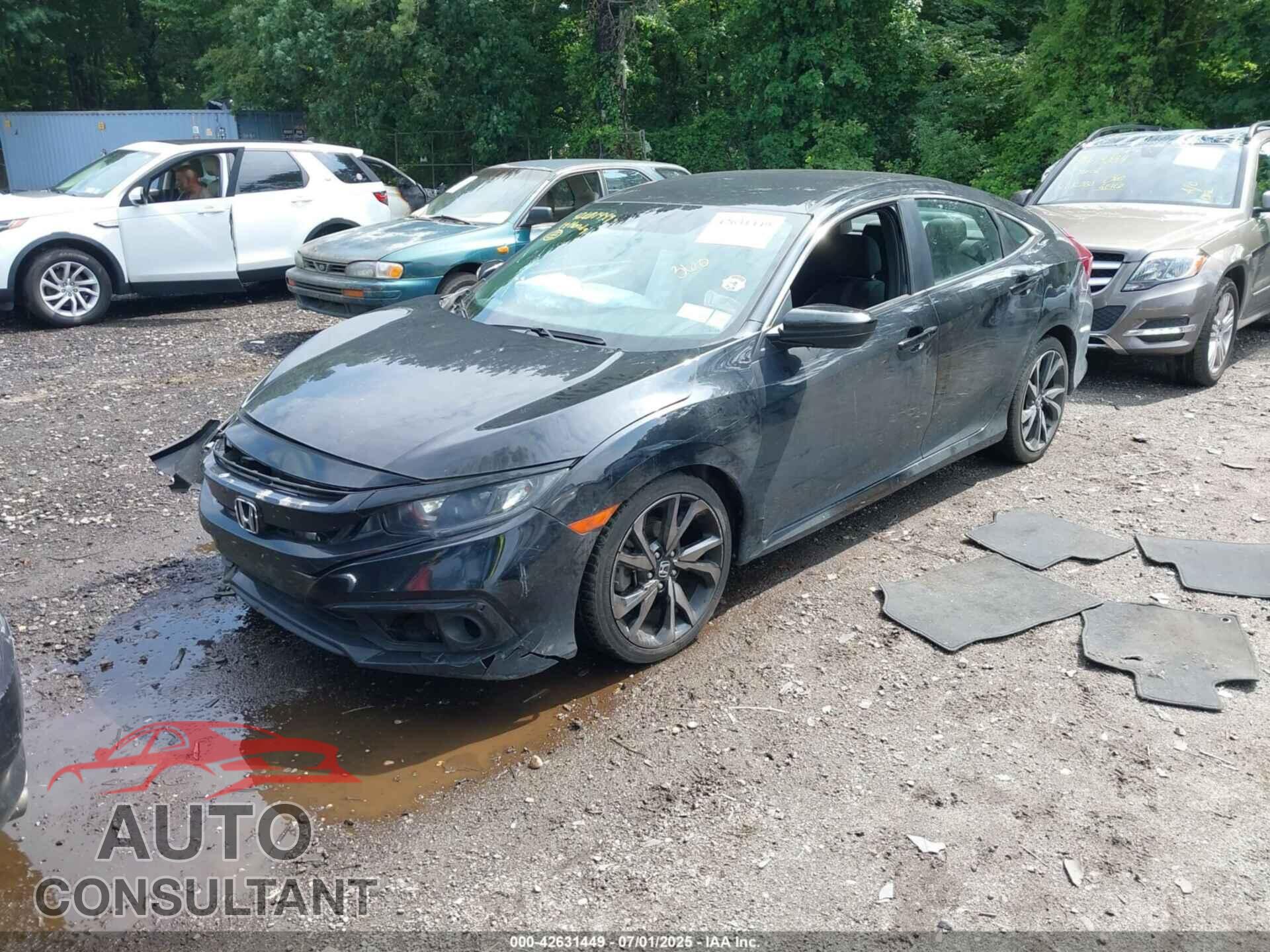 HONDA CIVIC 2019 - 2HGFC2F89KH567351