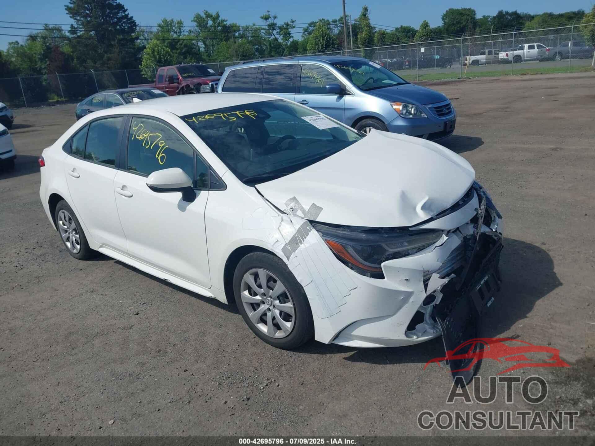 TOYOTA COROLLA 2020 - JTDEPRAE5LJ058524