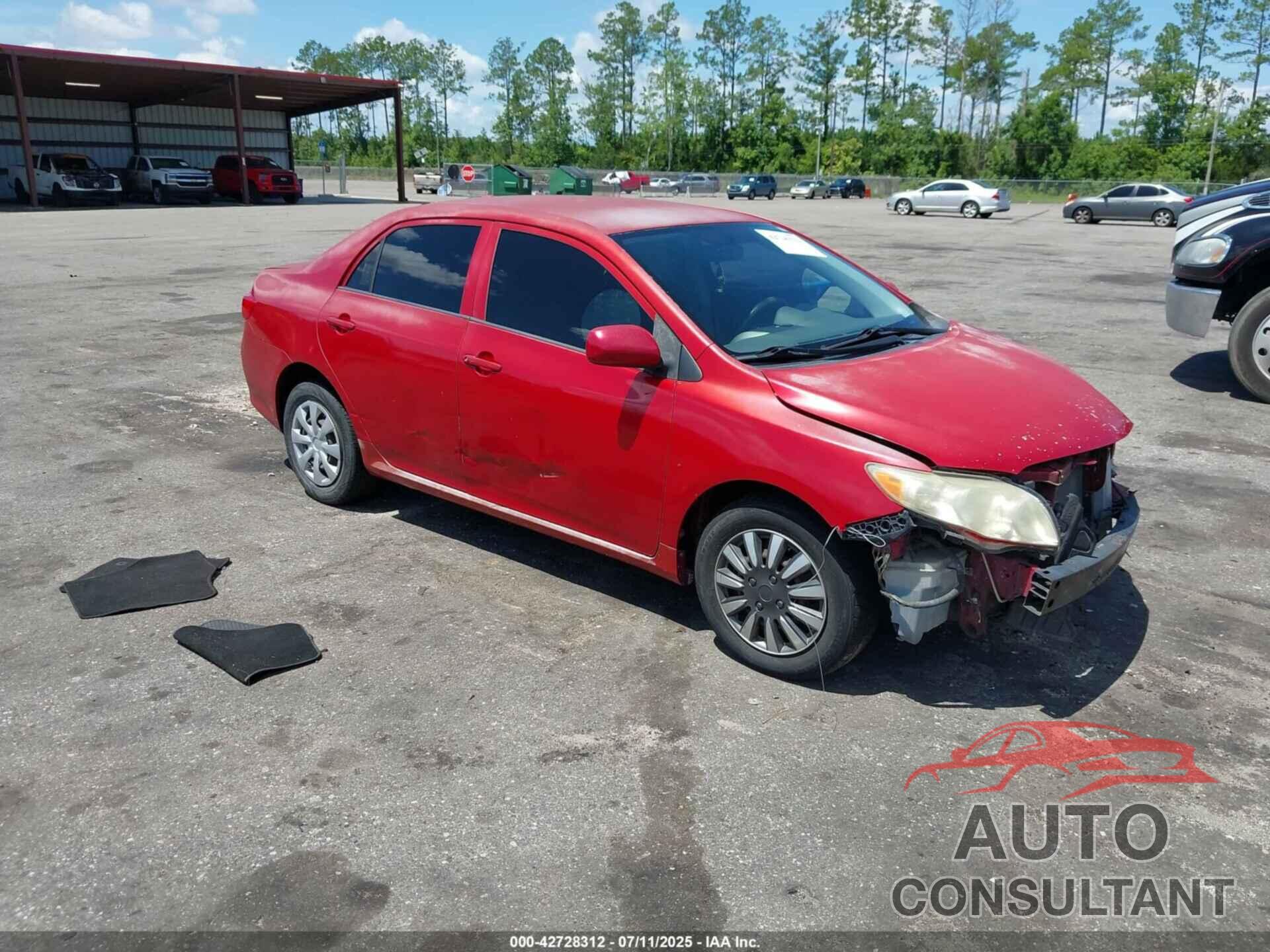 TOYOTA COROLLA 2009 - JTDBL40E29J034807
