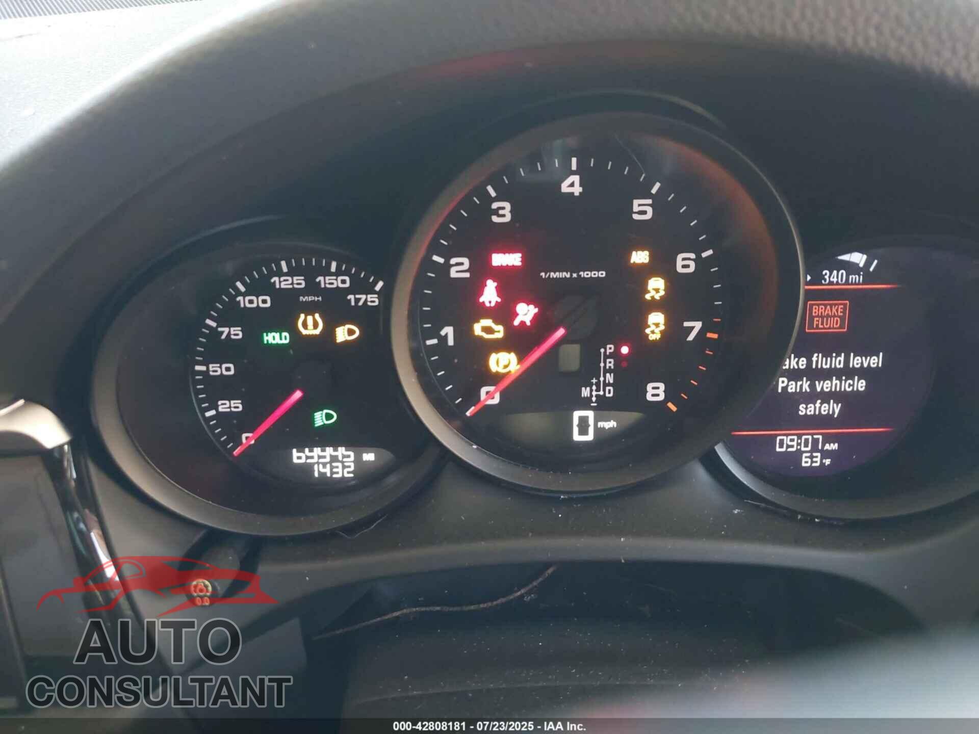 PORSCHE MACAN 2019 - WP1AA2A58KLB02282