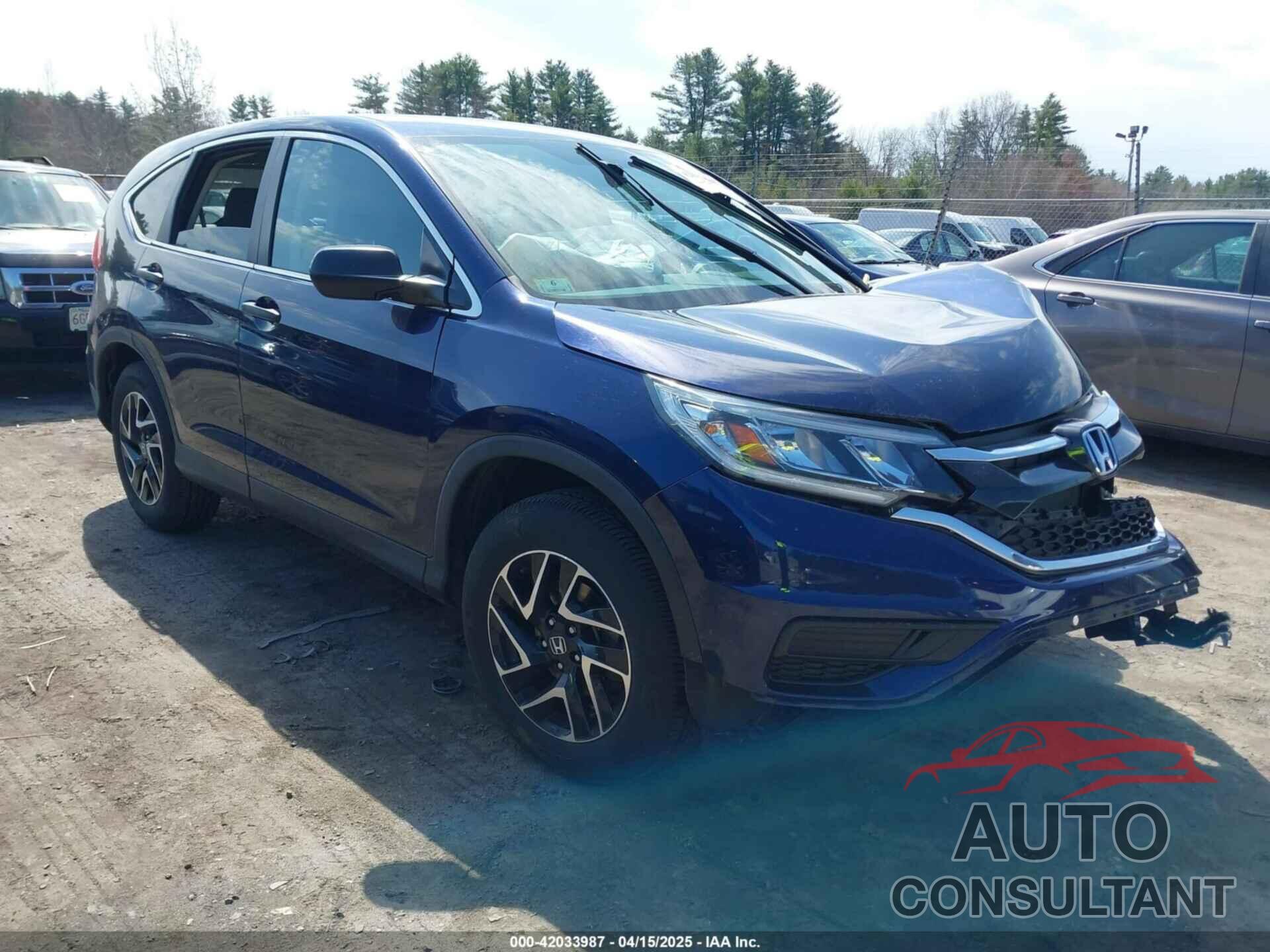 HONDA CR-V 2016 - 5J6RM4H46GL019536
