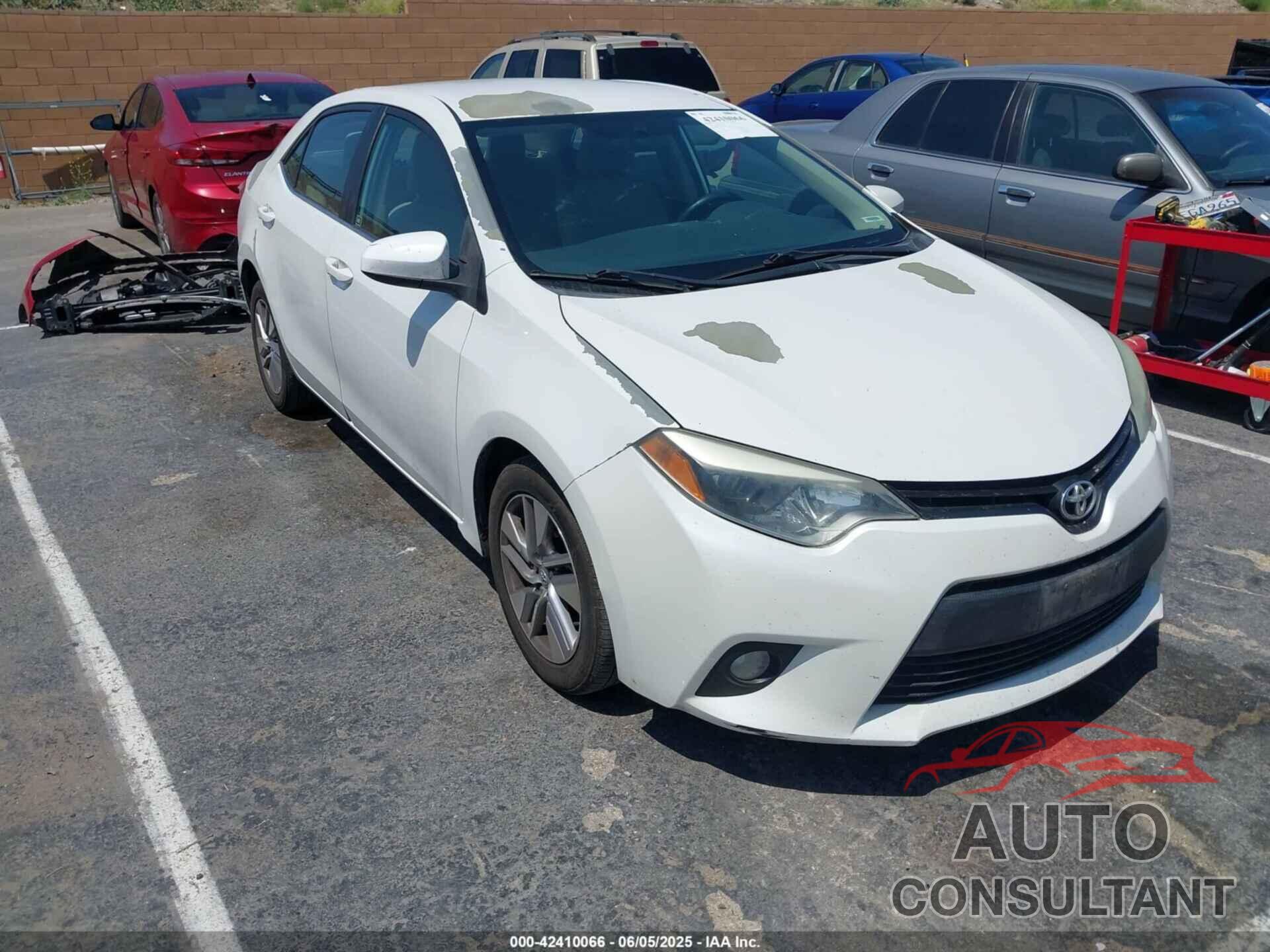 TOYOTA COROLLA 2014 - 5YFBPRHE3EP112569
