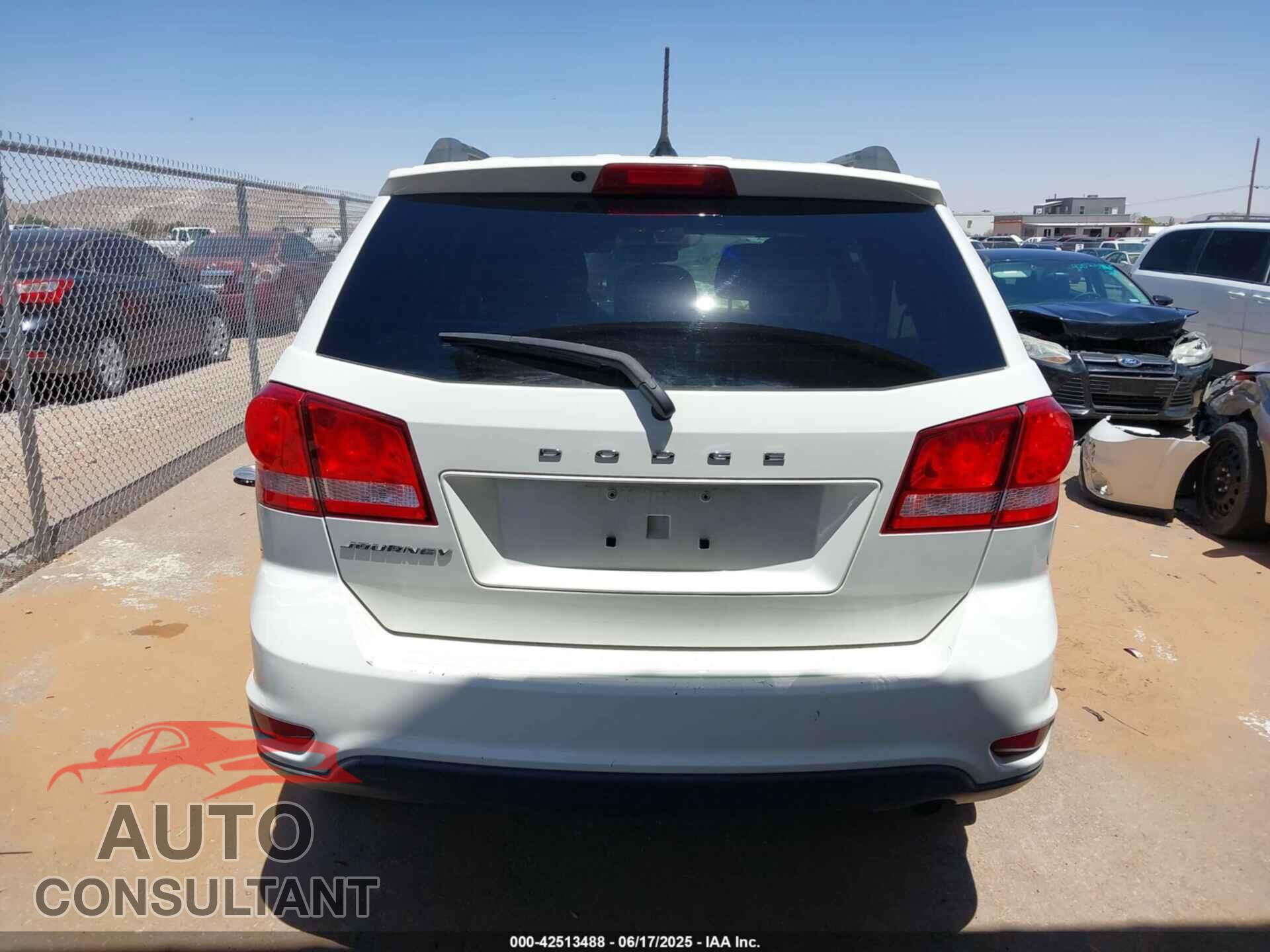 DODGE JOURNEY 2017 - 3C4PDCBB8HT564271
