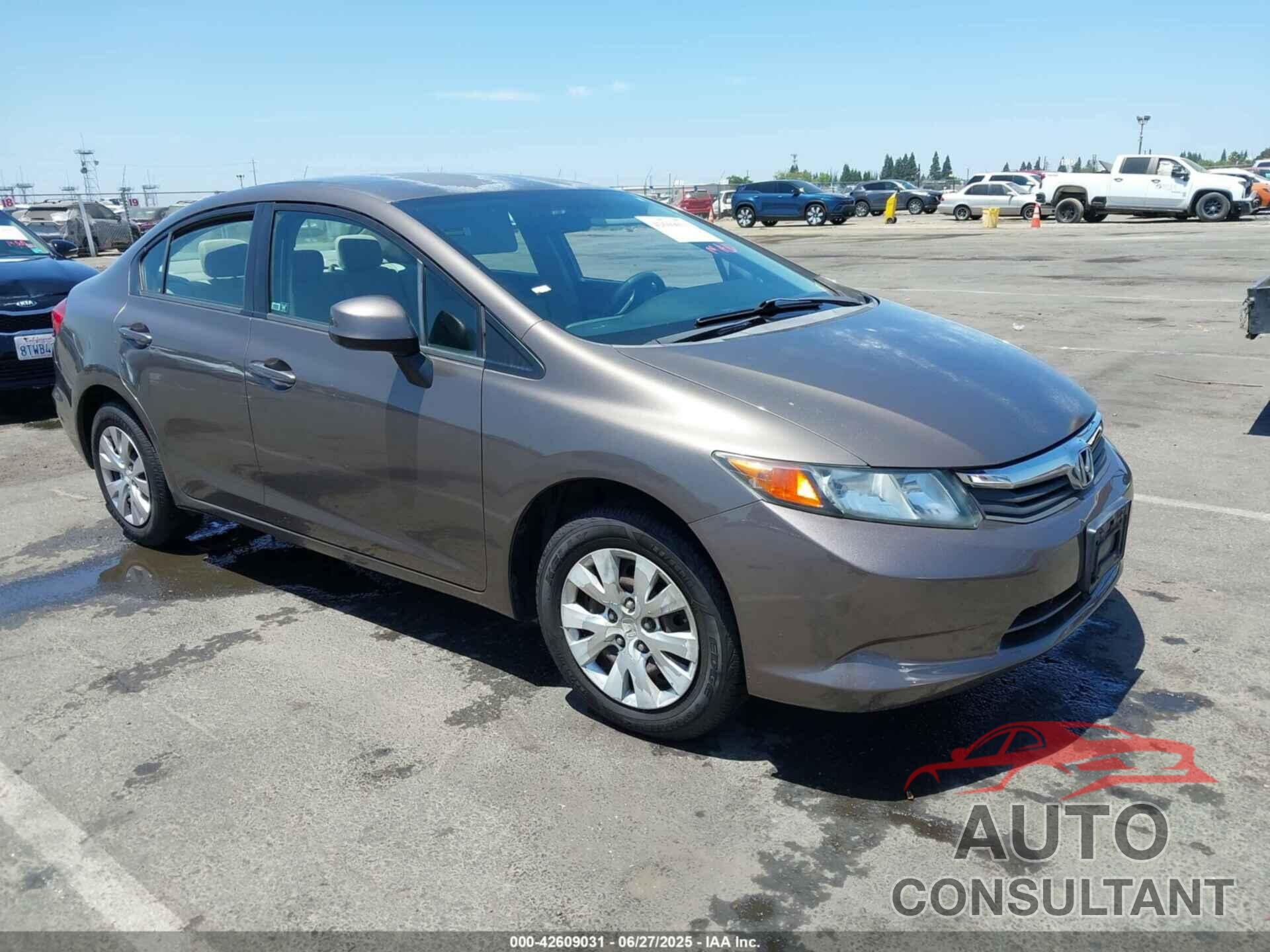 HONDA CIVIC 2012 - 2HGFB2F56CH551912