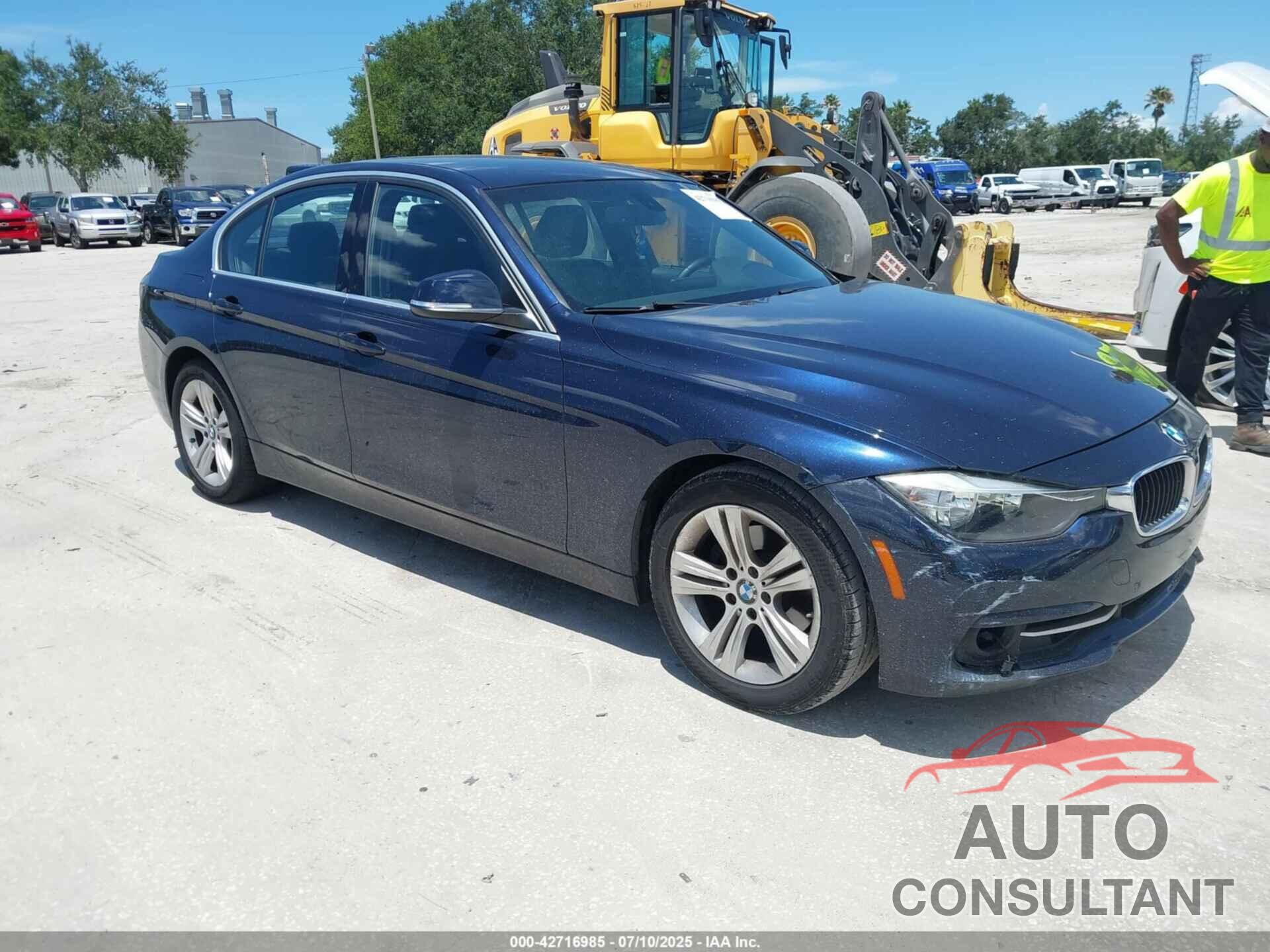 BMW 330I 2017 - WBA8B9G36HNU56341