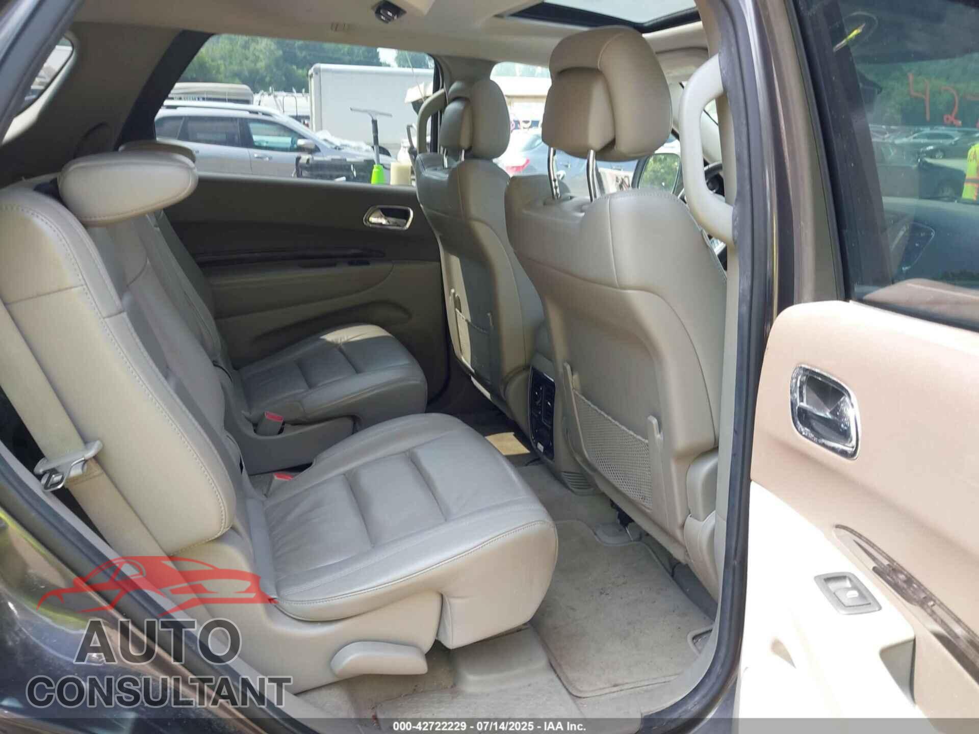 DODGE DURANGO 2013 - 1C4RDJDG0DC693522