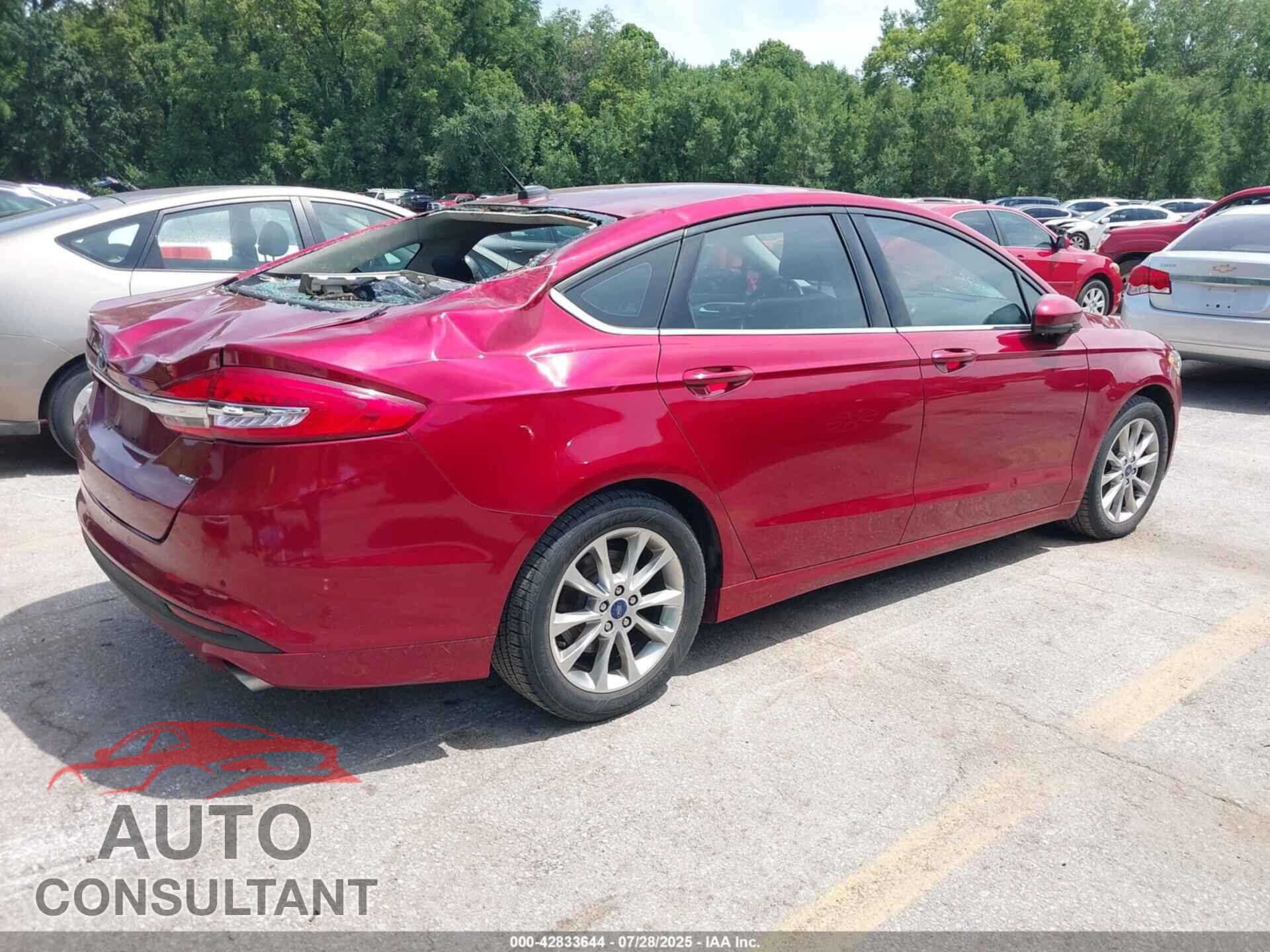 FORD FUSION 2017 - 3FA6P0H76HR179203