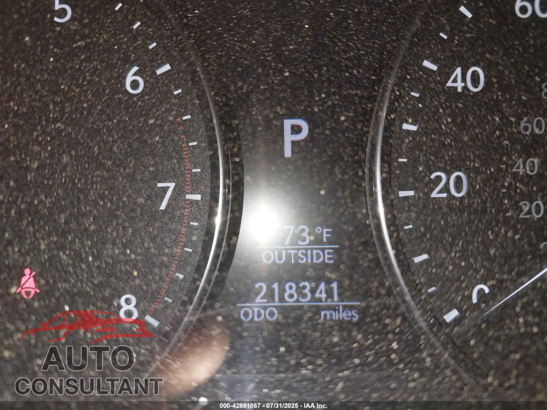 LEXUS LS 460 2013 - JTHCL5EF3D5016585