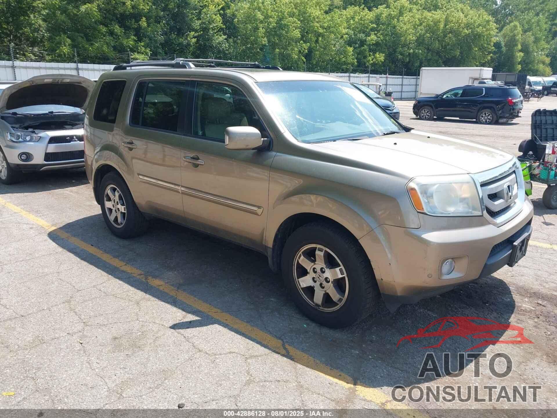 HONDA PILOT 2010 - 5FNYF4H91AB009014