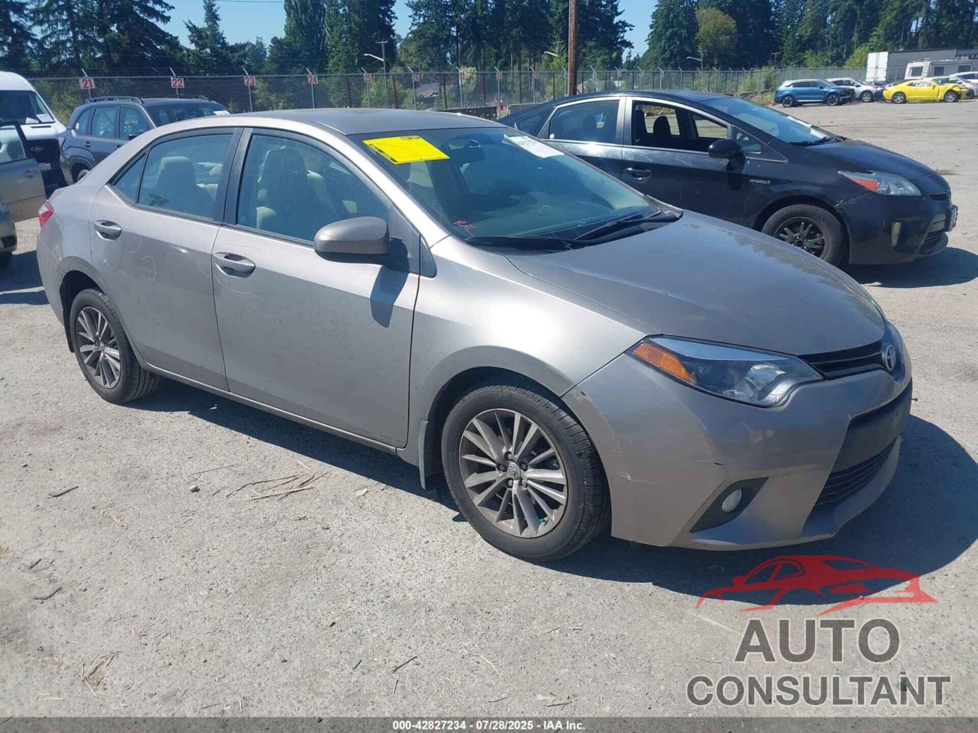 TOYOTA COROLLA 2014 - 2T1BURHEXEC222043