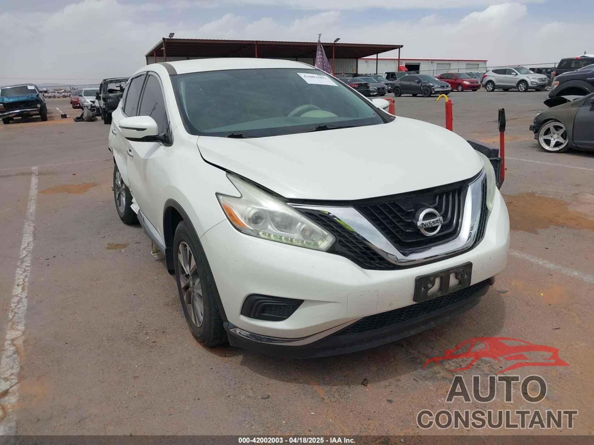 NISSAN MURANO 2016 - 5N1AZ2MH7GN146989
