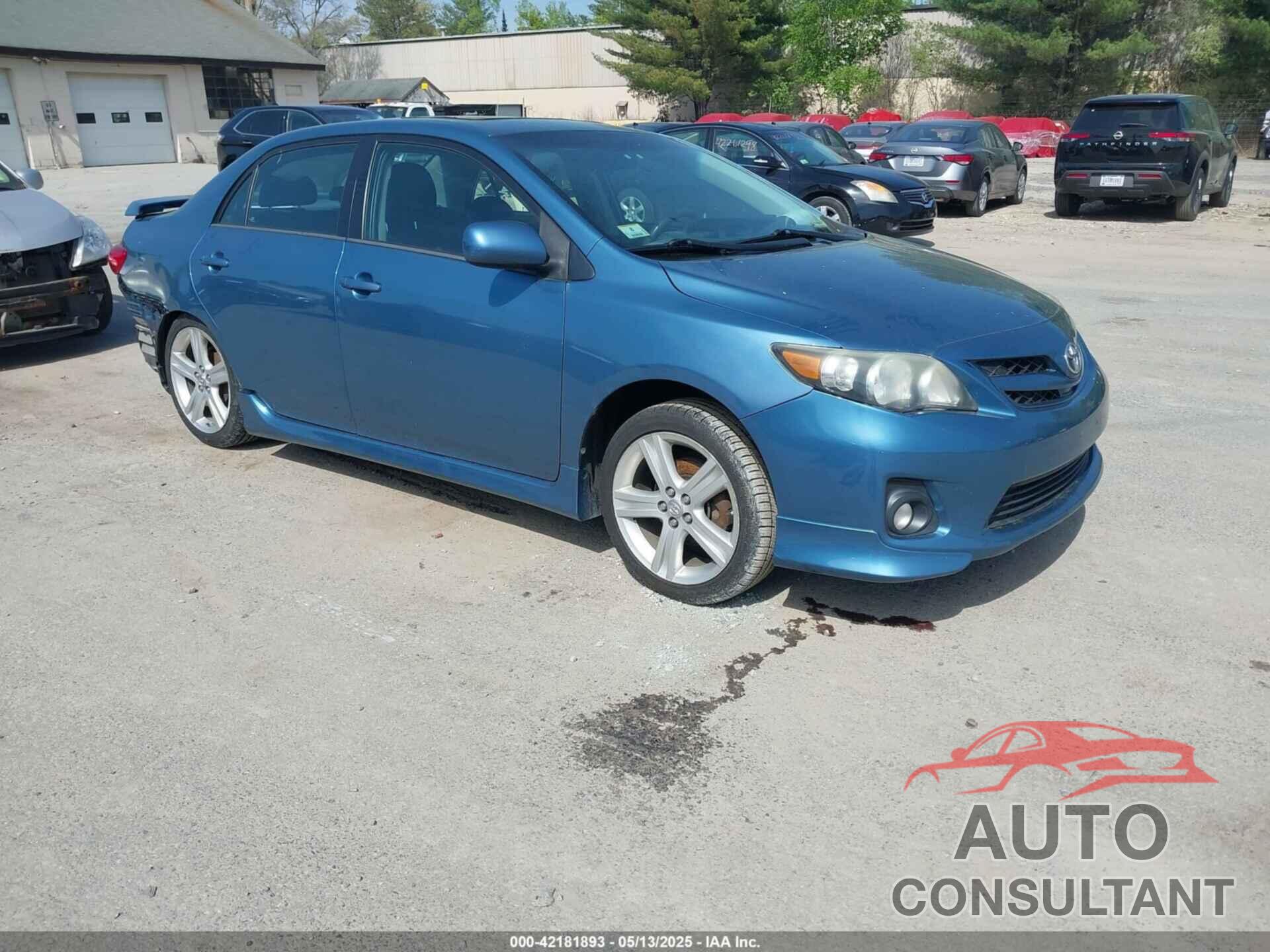TOYOTA COROLLA 2013 - 5YFBU4EE3DP116894