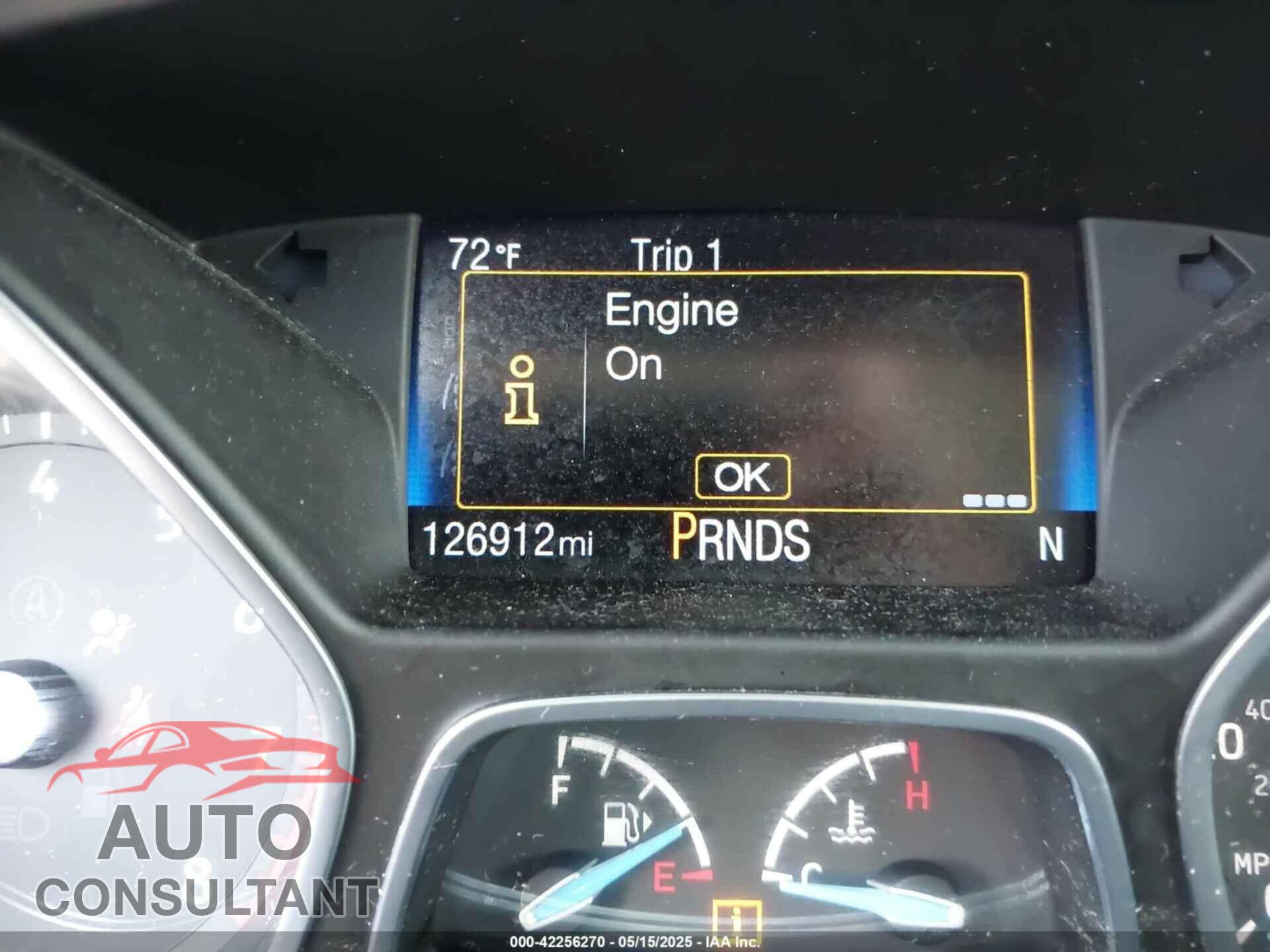 FORD FOCUS 2017 - 1FADP3J21HL203736