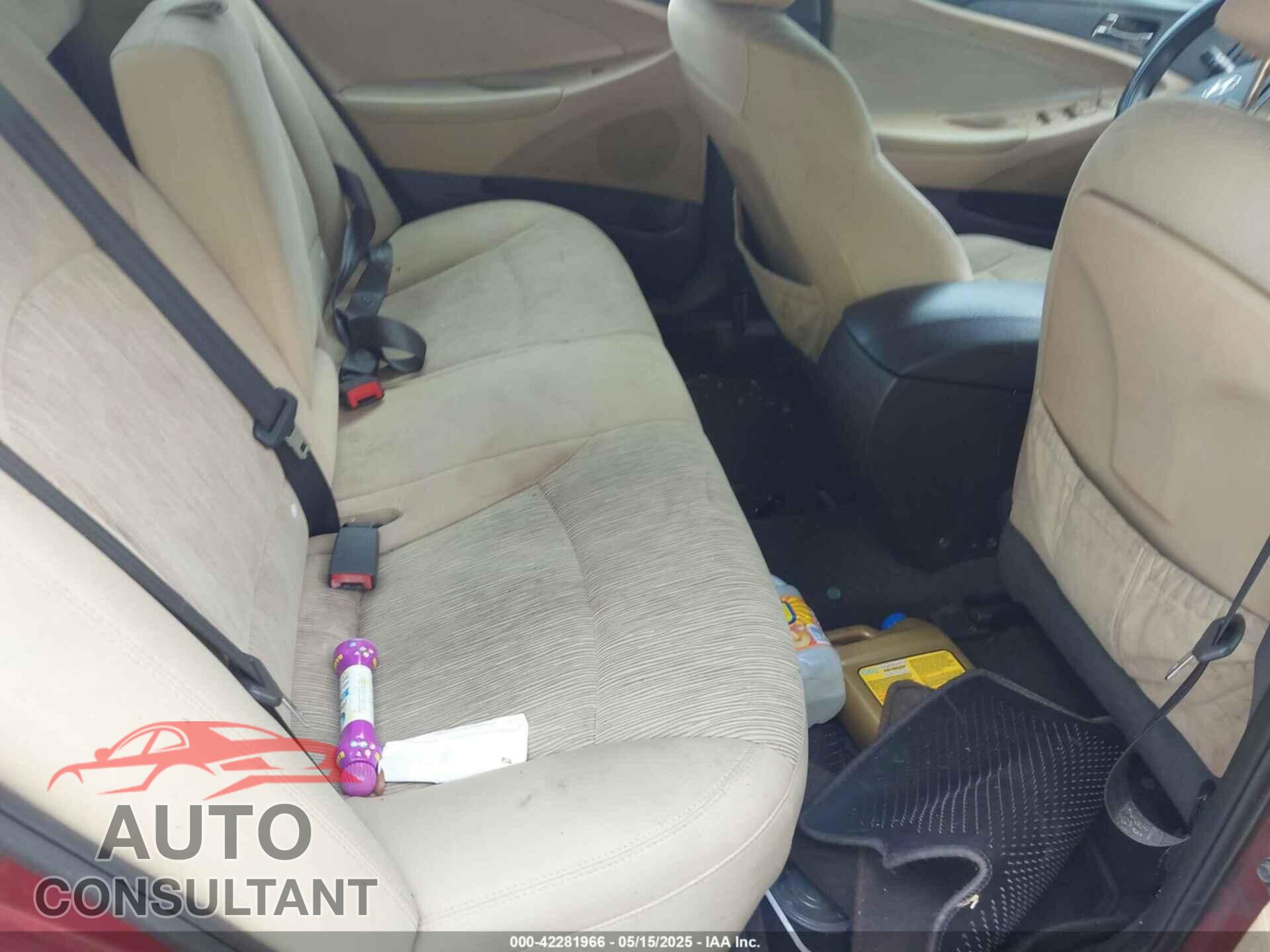 HYUNDAI SONATA 2012 - 5NPEB4ACXCH480376